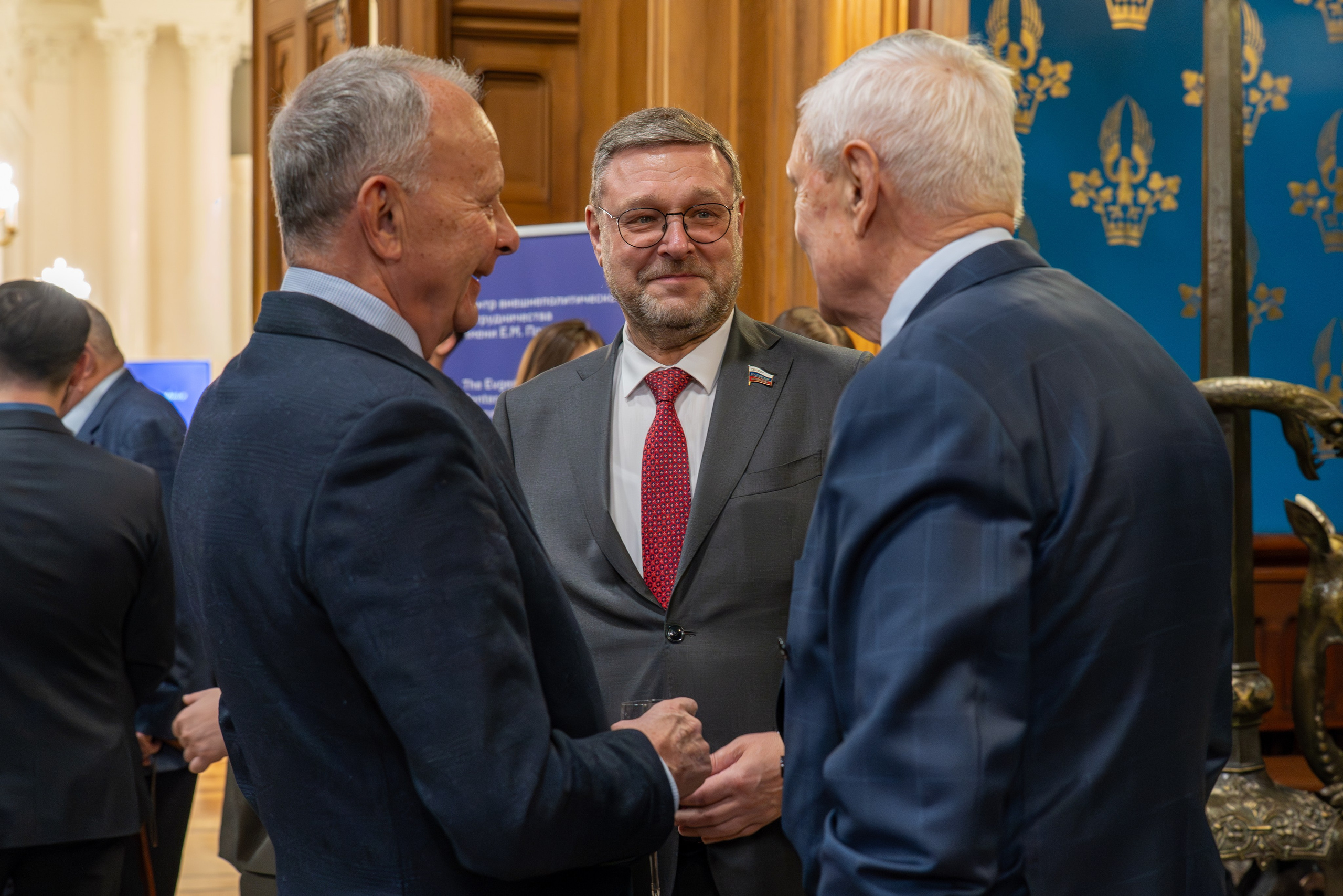 Торжественный прием в честь десятилетия Центра внешнеполитического сотрудничества имени Е. М. Примакова. Главная
