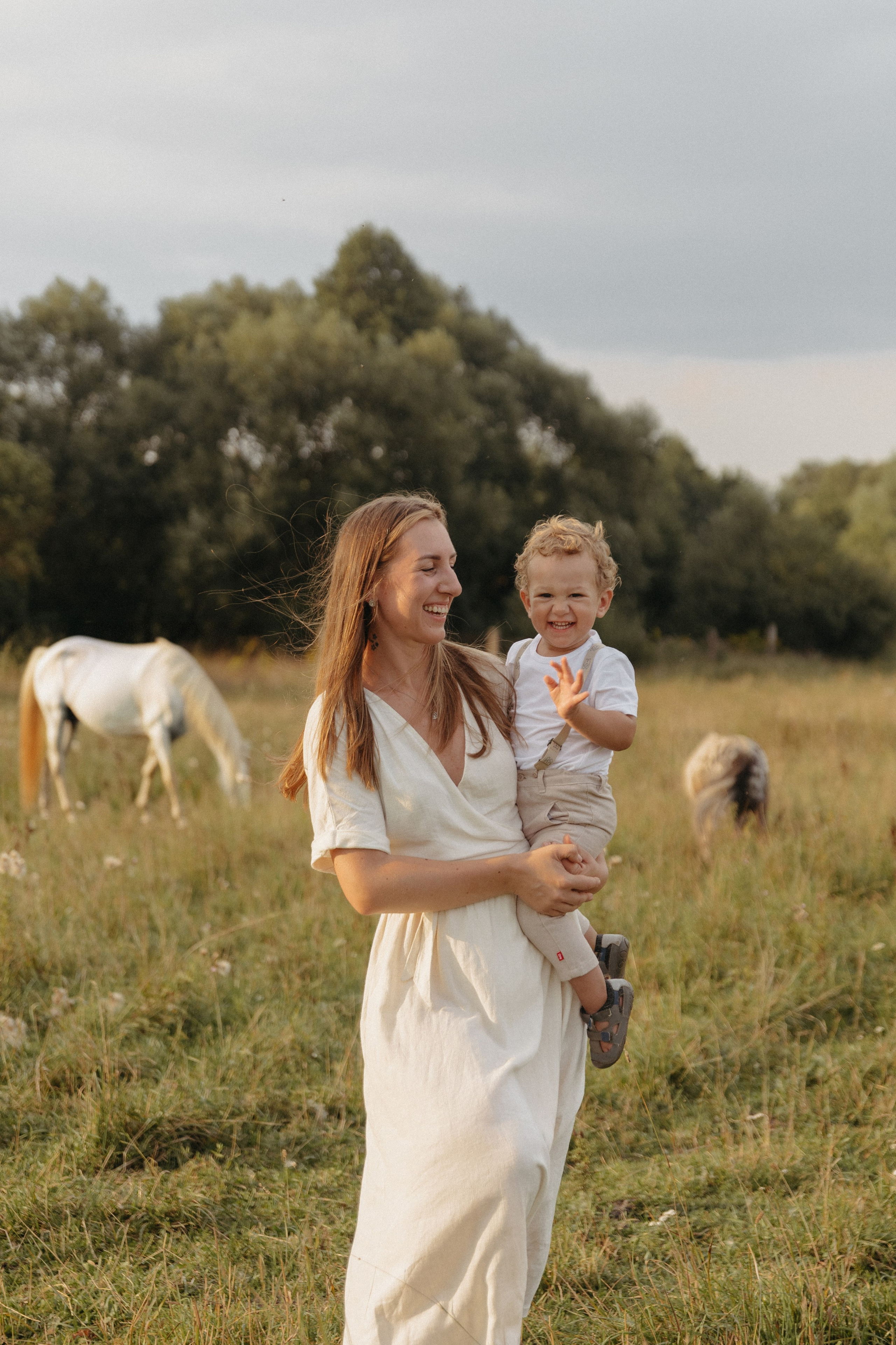 Олечка, Мелоди и Дилан. Семейный фотограф Земскова Евгения