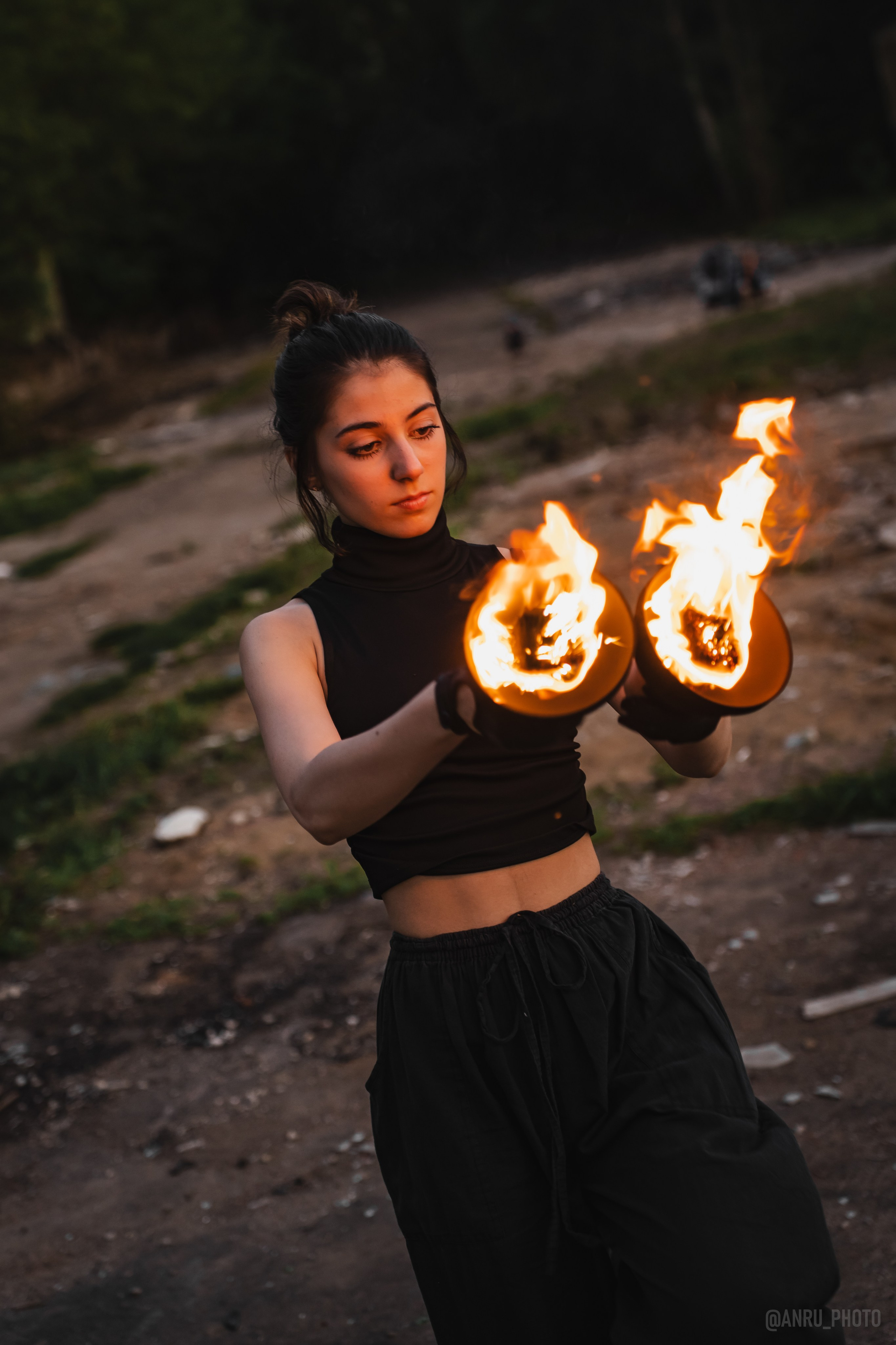 Огненная тренировка. Репортажный фотограф Анастасия Рубцова