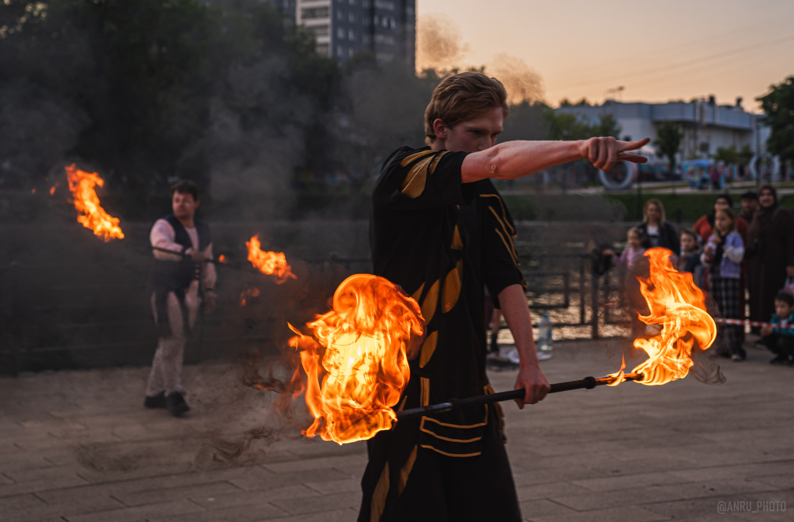 «FIRE FAMILY» Фаершоу. Репортажный фотограф Анастасия Рубцова