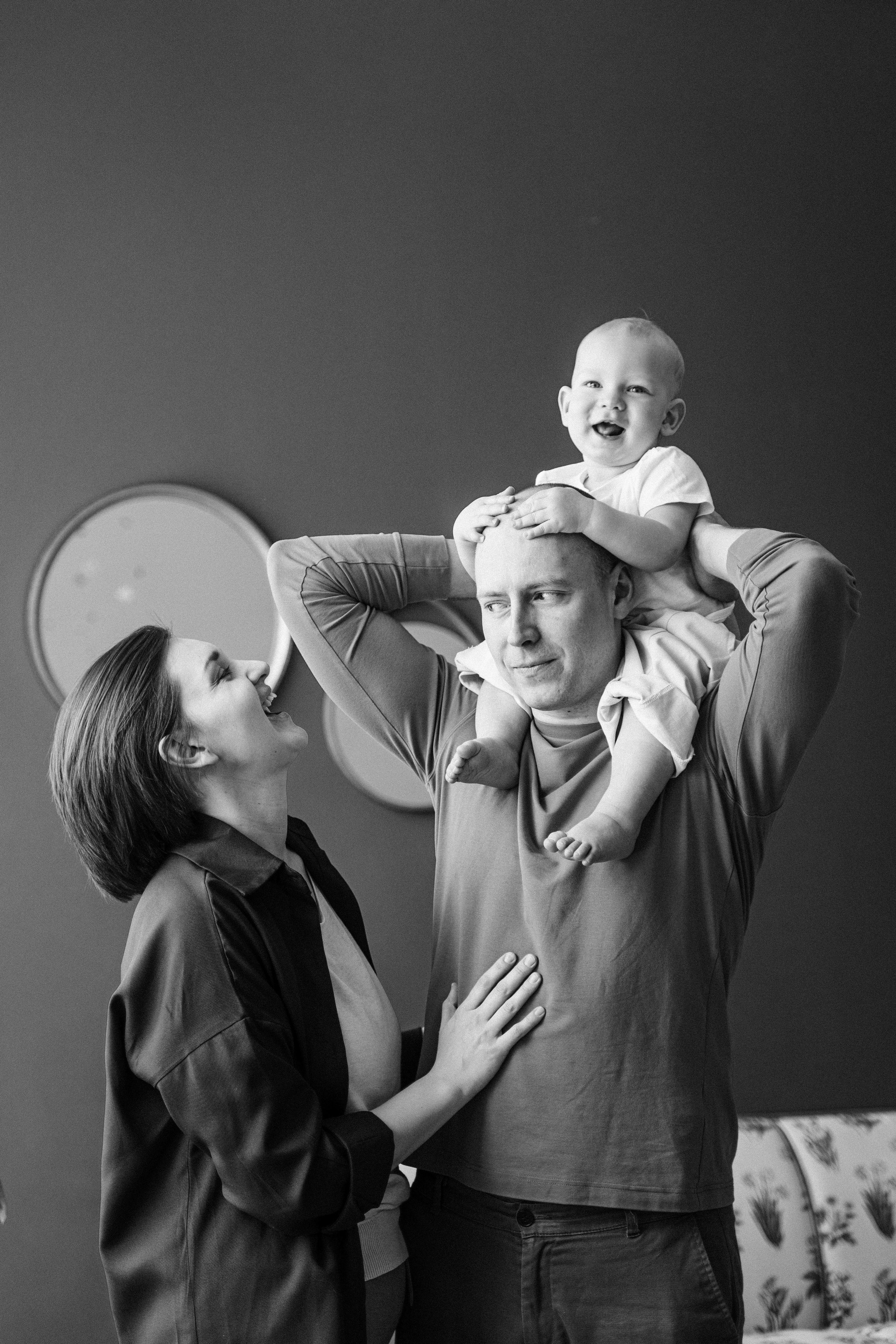 Сереже 1 год. Екатерина Рыбкина Портретный фотограф в Москве