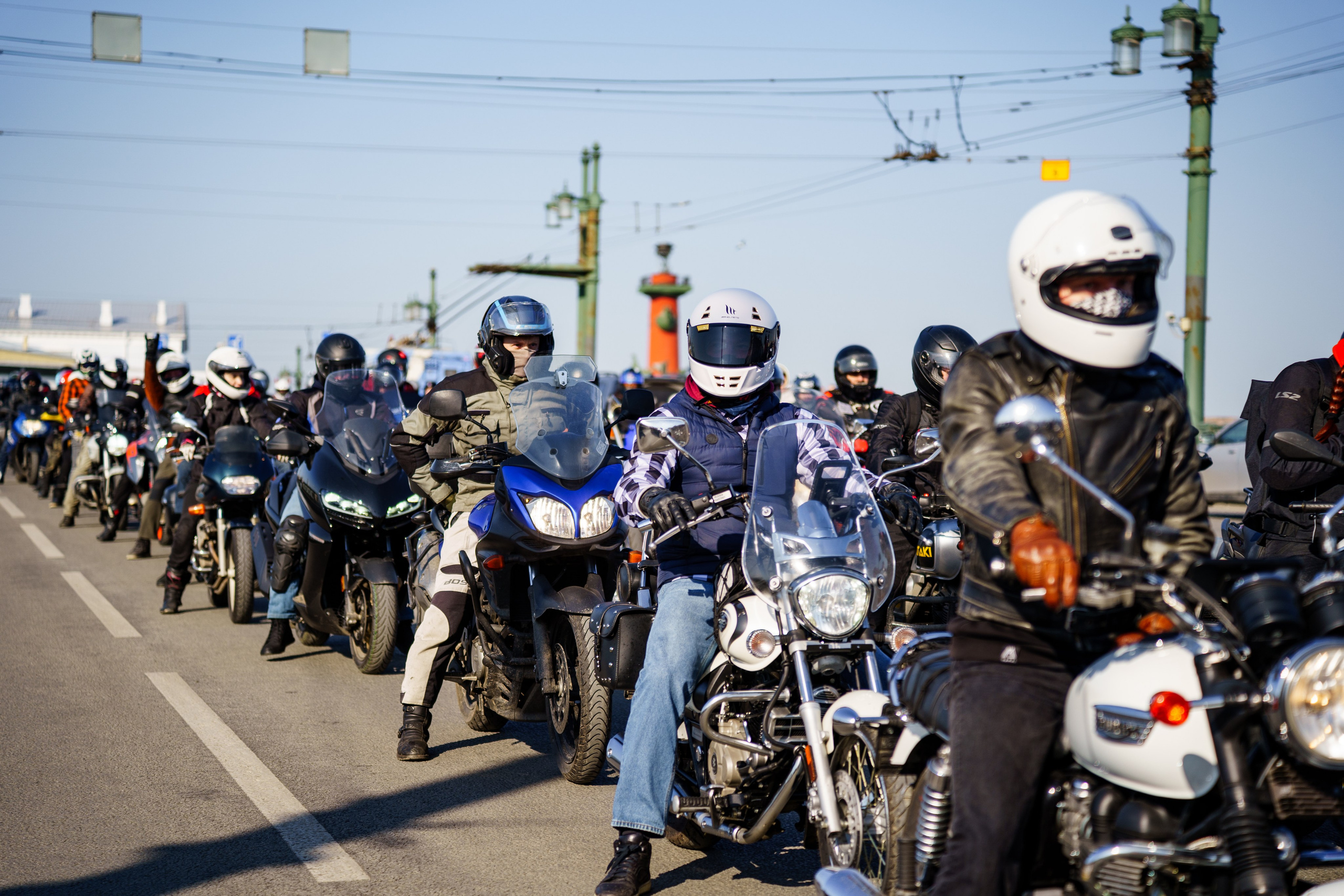 Прохват мотоклуба Norman Riders ч.1. Концертный и репортажный фотограф в Санкт-Петербурге Слава Пахомов