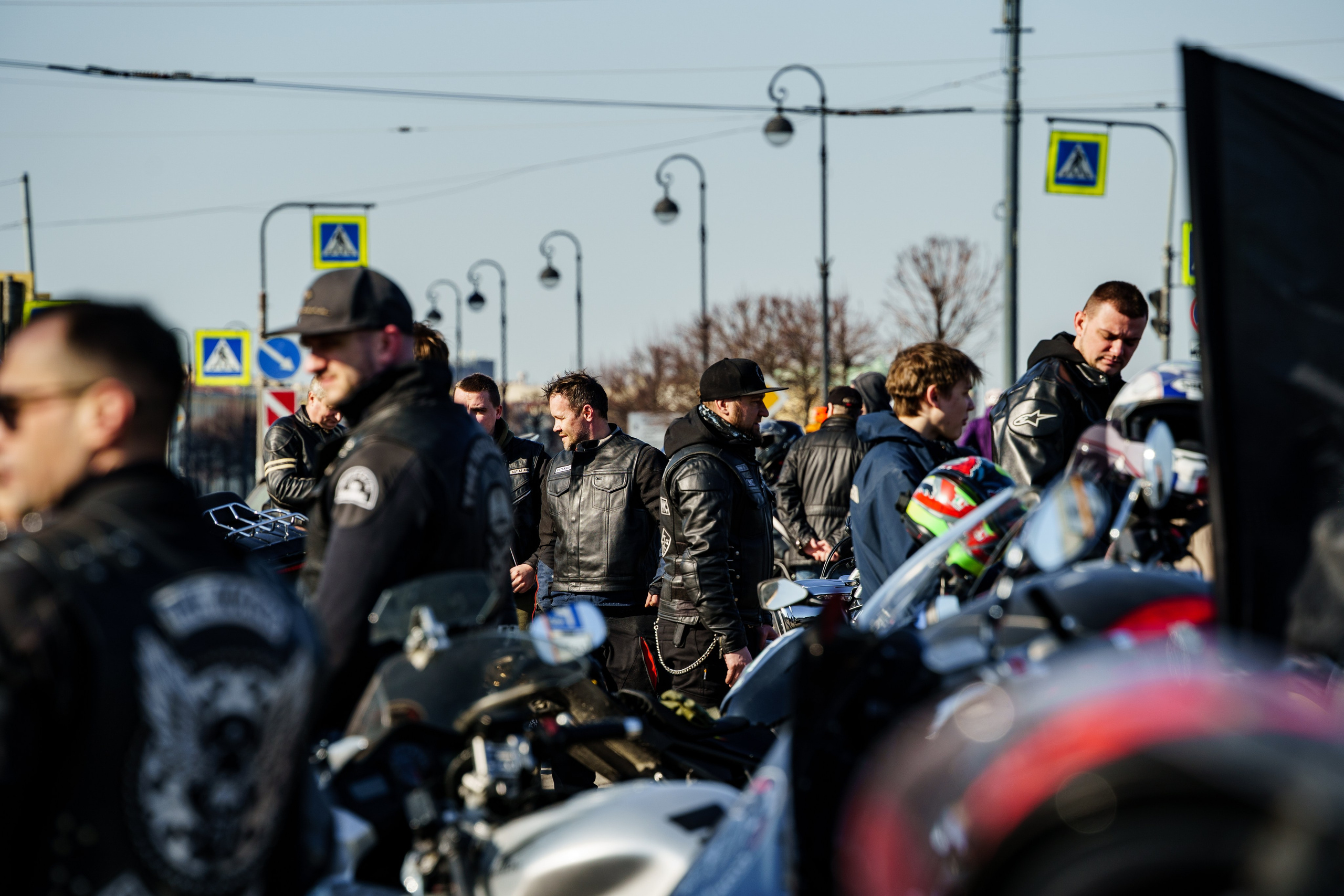 Прохват мотоклуба Norman Riders ч.1. Концертный и репортажный фотограф в Санкт-Петербурге Слава Пахомов