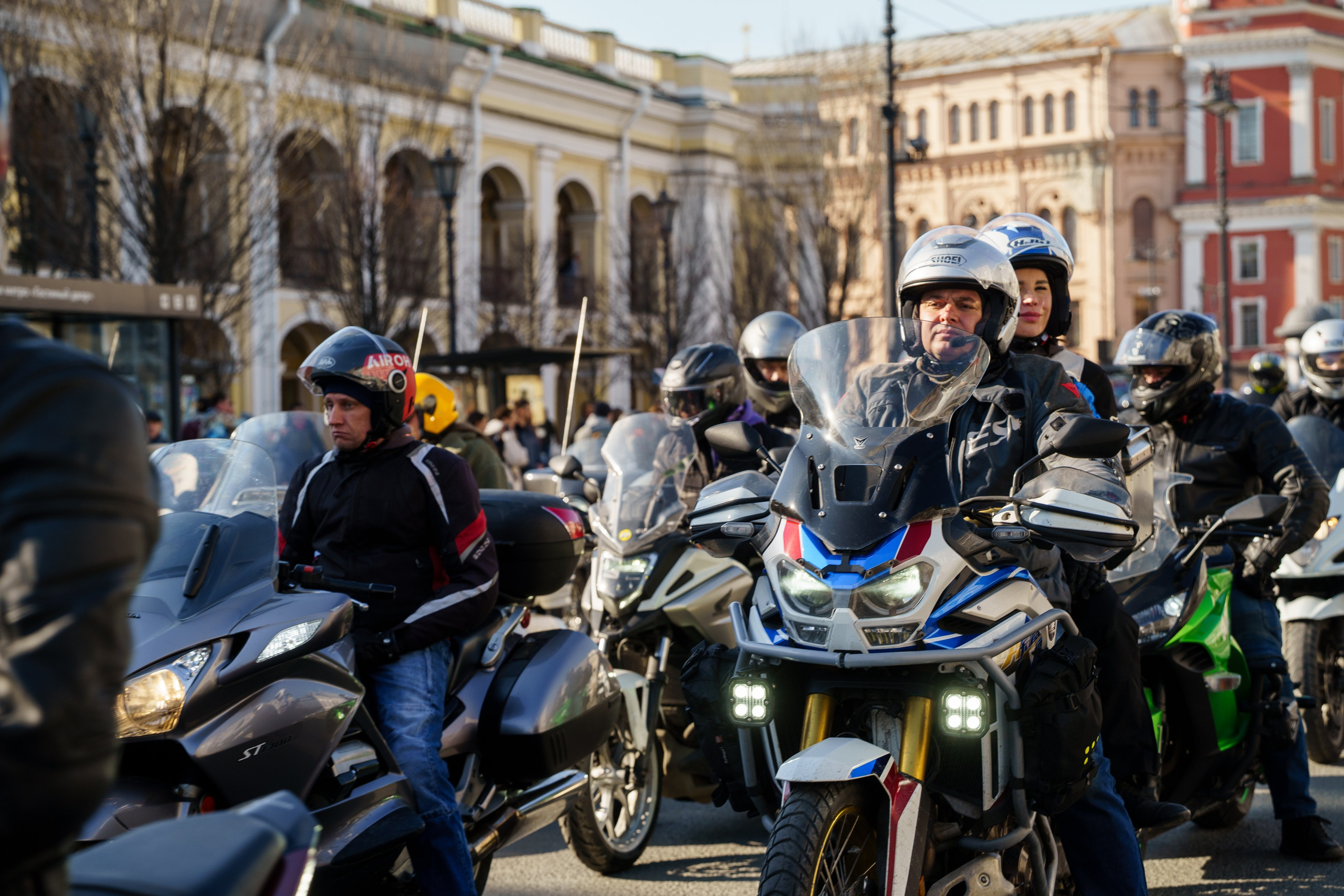 Прохват мотоклуба Norman Riders ч.1. Концертный и репортажный фотограф в Санкт-Петербурге Слава Пахомов