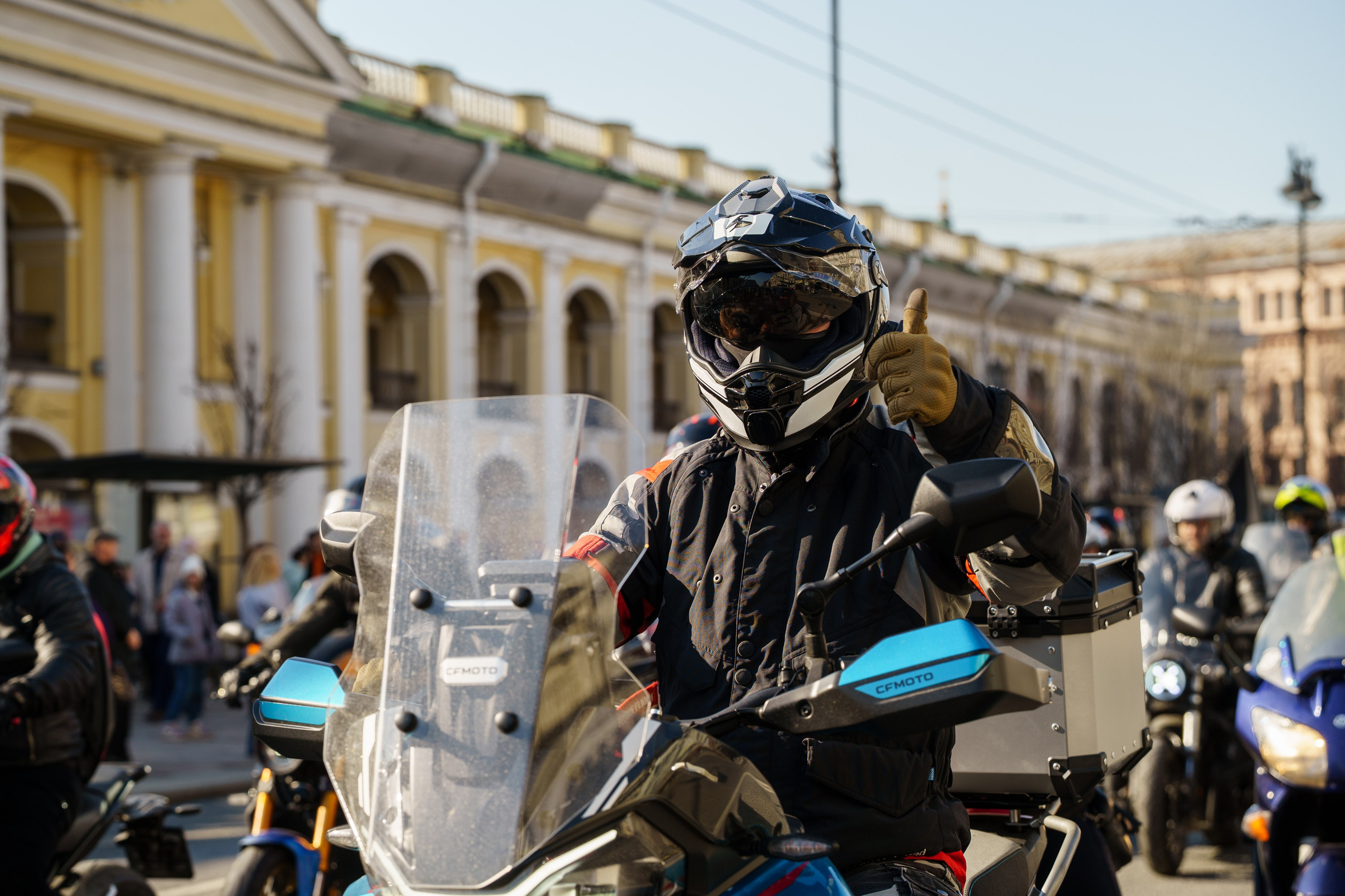 Прохват мотоклуба Norman Riders ч.1. Концертный и репортажный фотограф в Санкт-Петербурге Слава Пахомов