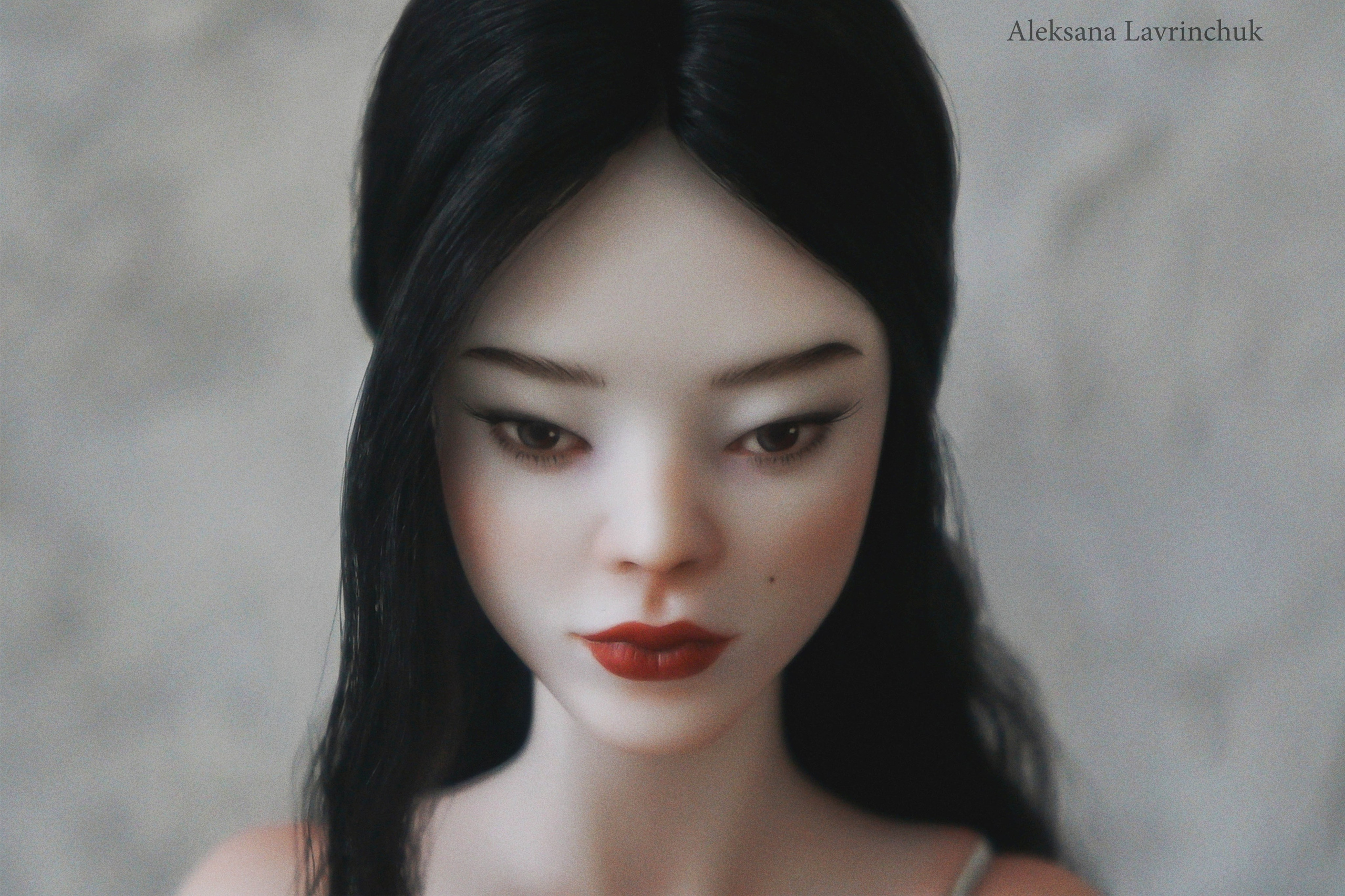 ГАЛЕРЕЯ. Авторские Шарнирные куклы и украшения из фарфора Алексаны Лавринчук