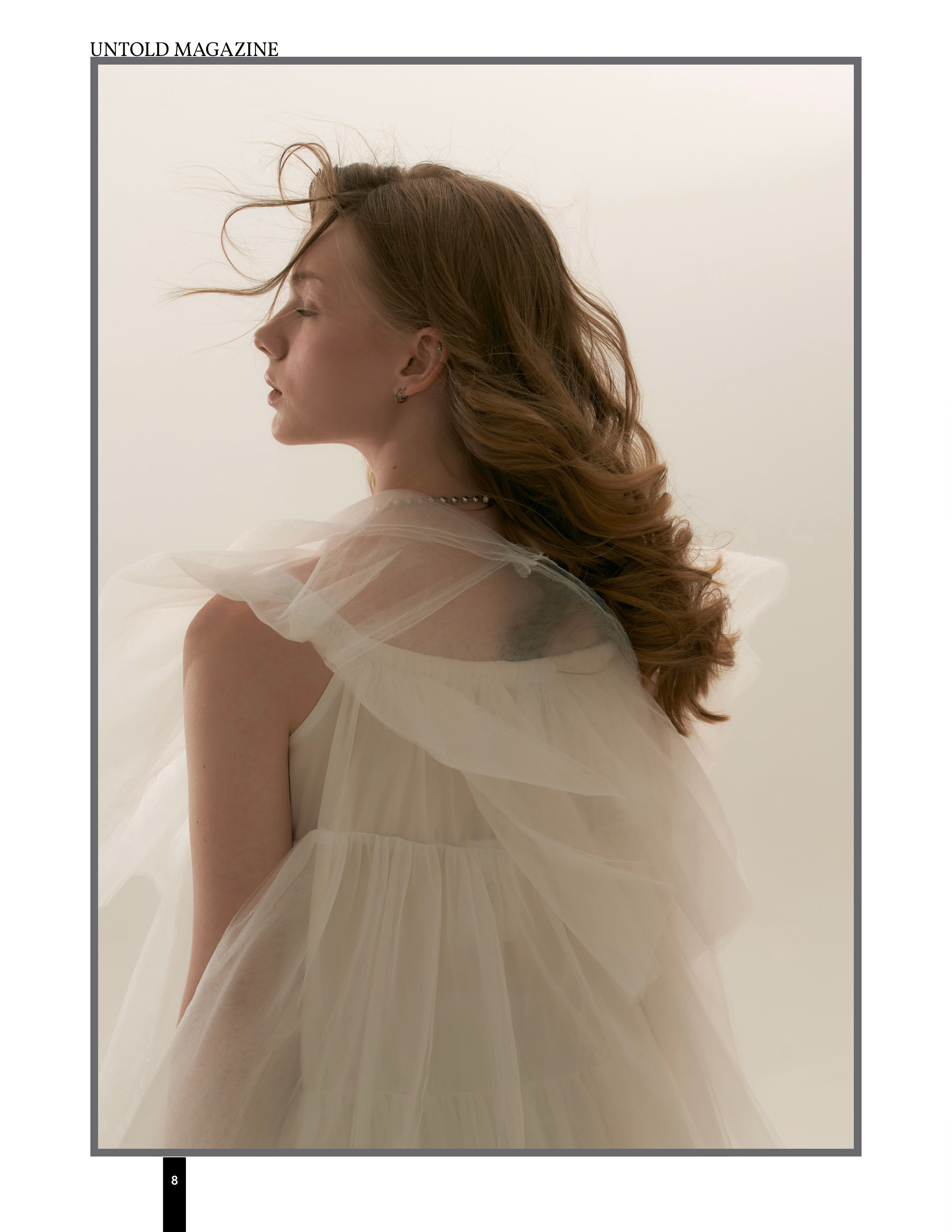 Фэшн-съёмка для журнала Untold. Анна Потявина. Фотограф Москва