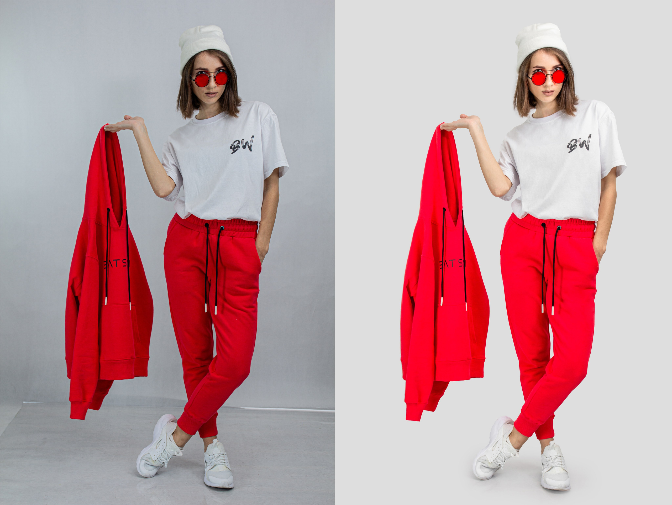 Ретушь портретов для рекламы спортивной одежды — динамика и стиль! | Студия SVITHART