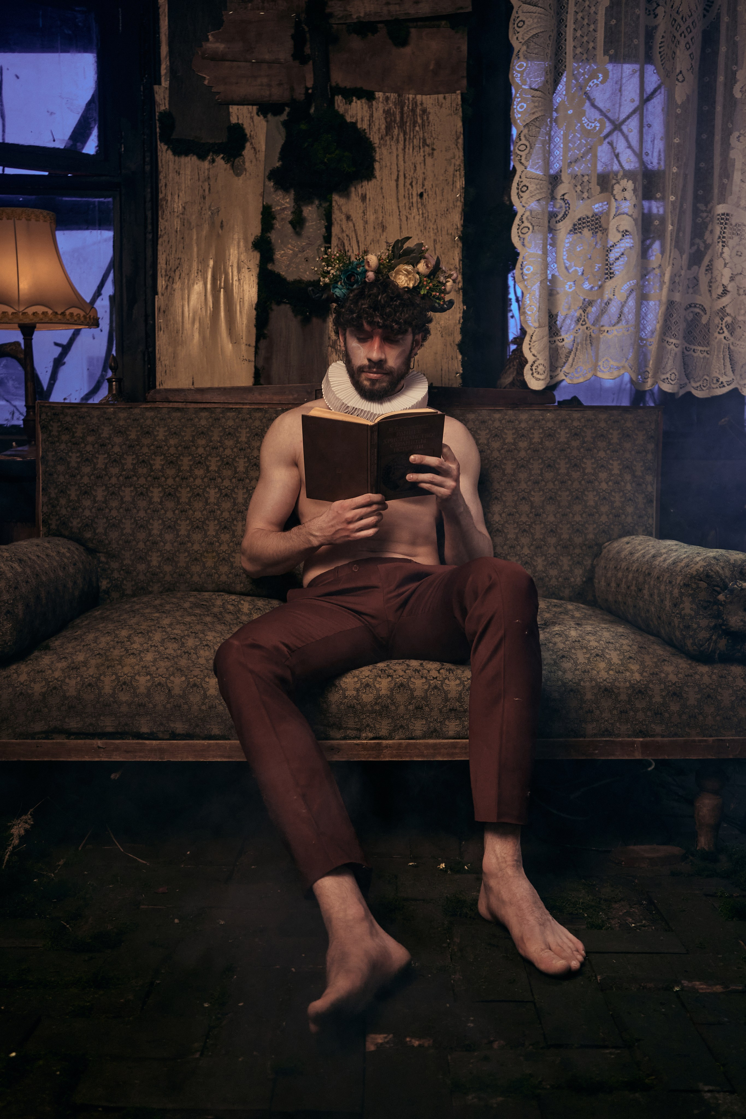 Дмитрий Сорокин, мужская креативная фотосессия. Никита Скрипник — ТЕАТР В СТИЛЕ ФЭШН