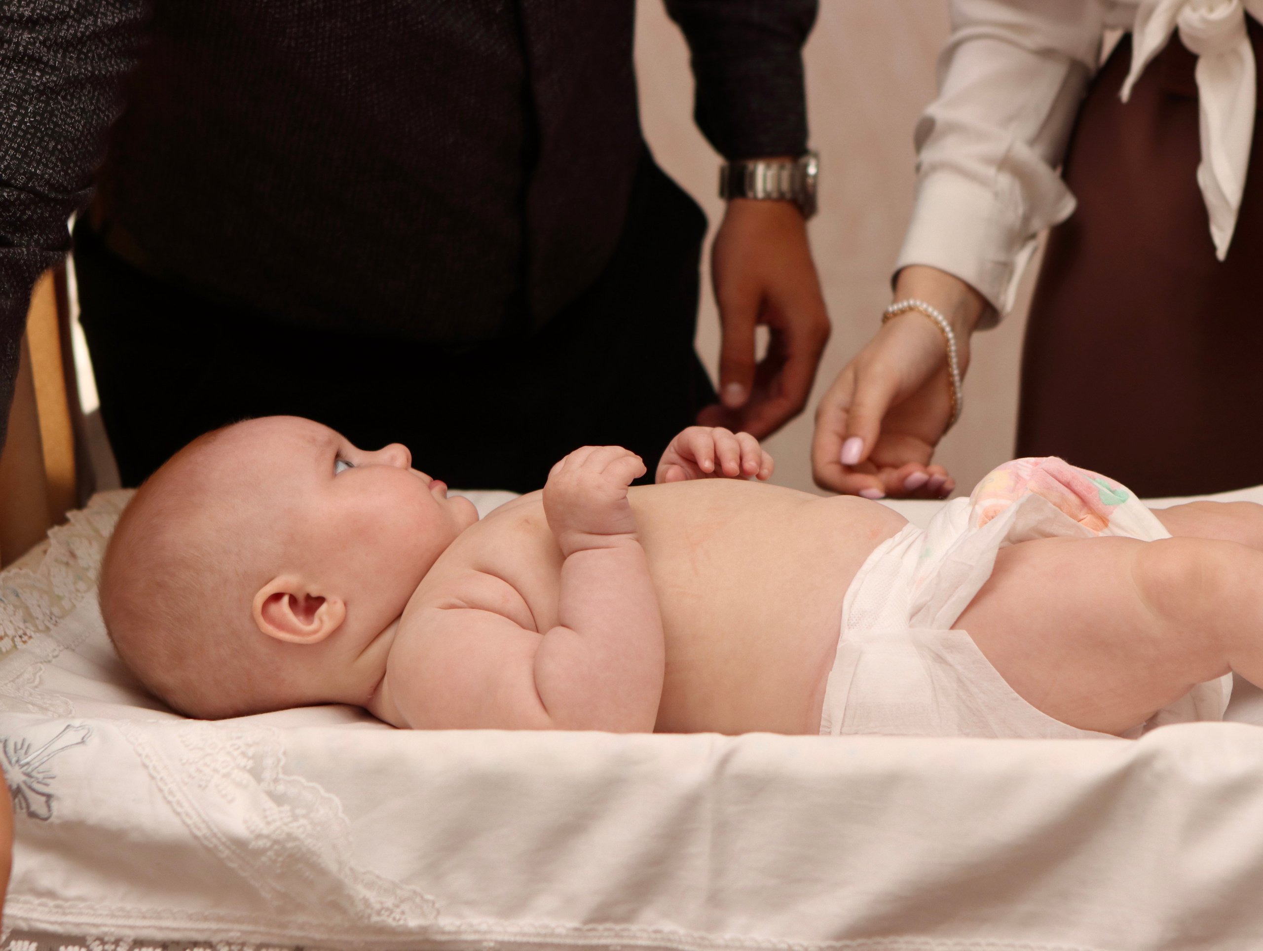 Анастасия и Вадим — крещение Виктории. Фотограф в Курске Смирнов Евгений