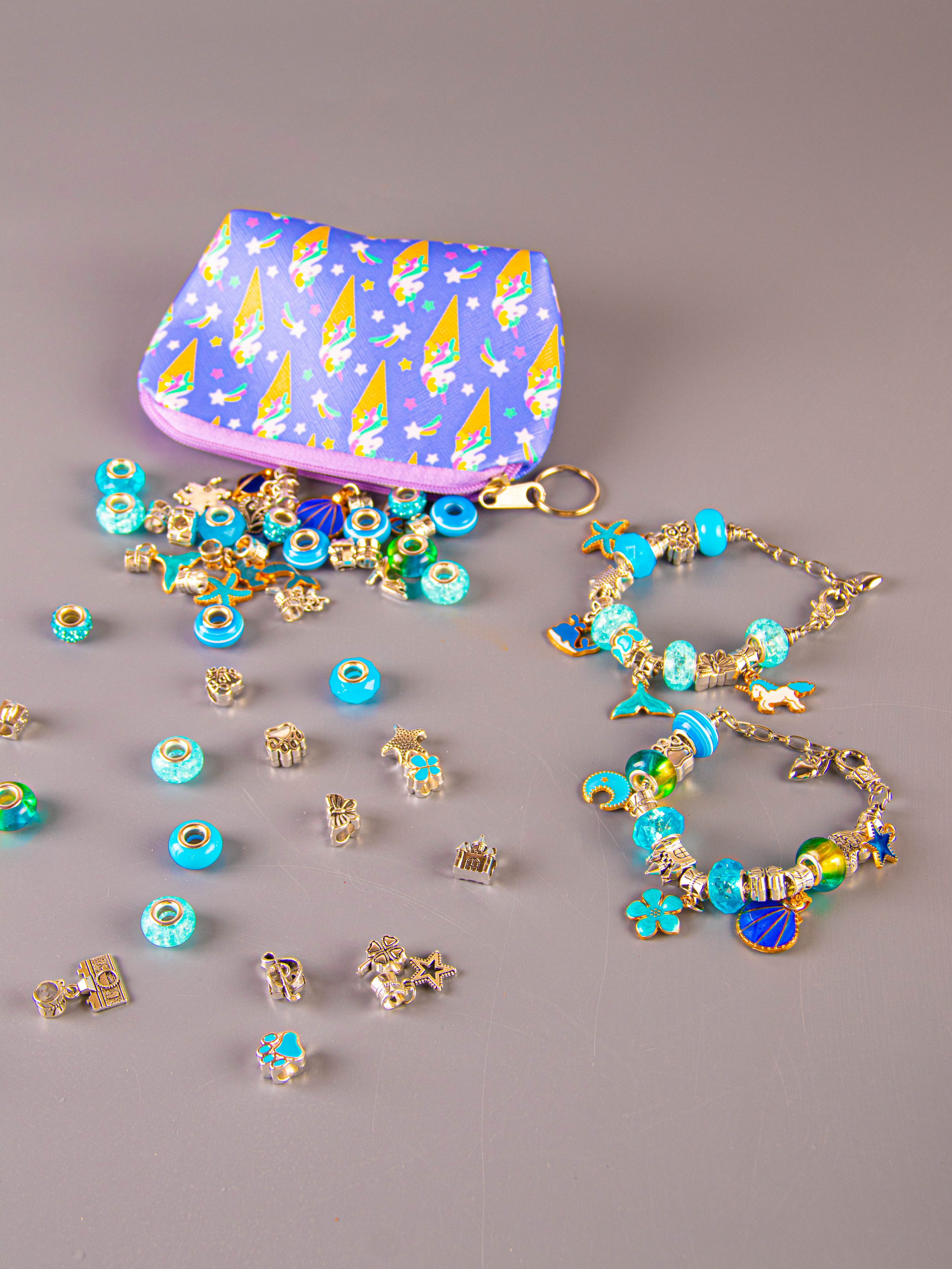 Набор по созданию браслетов (голубой). «Матрица»