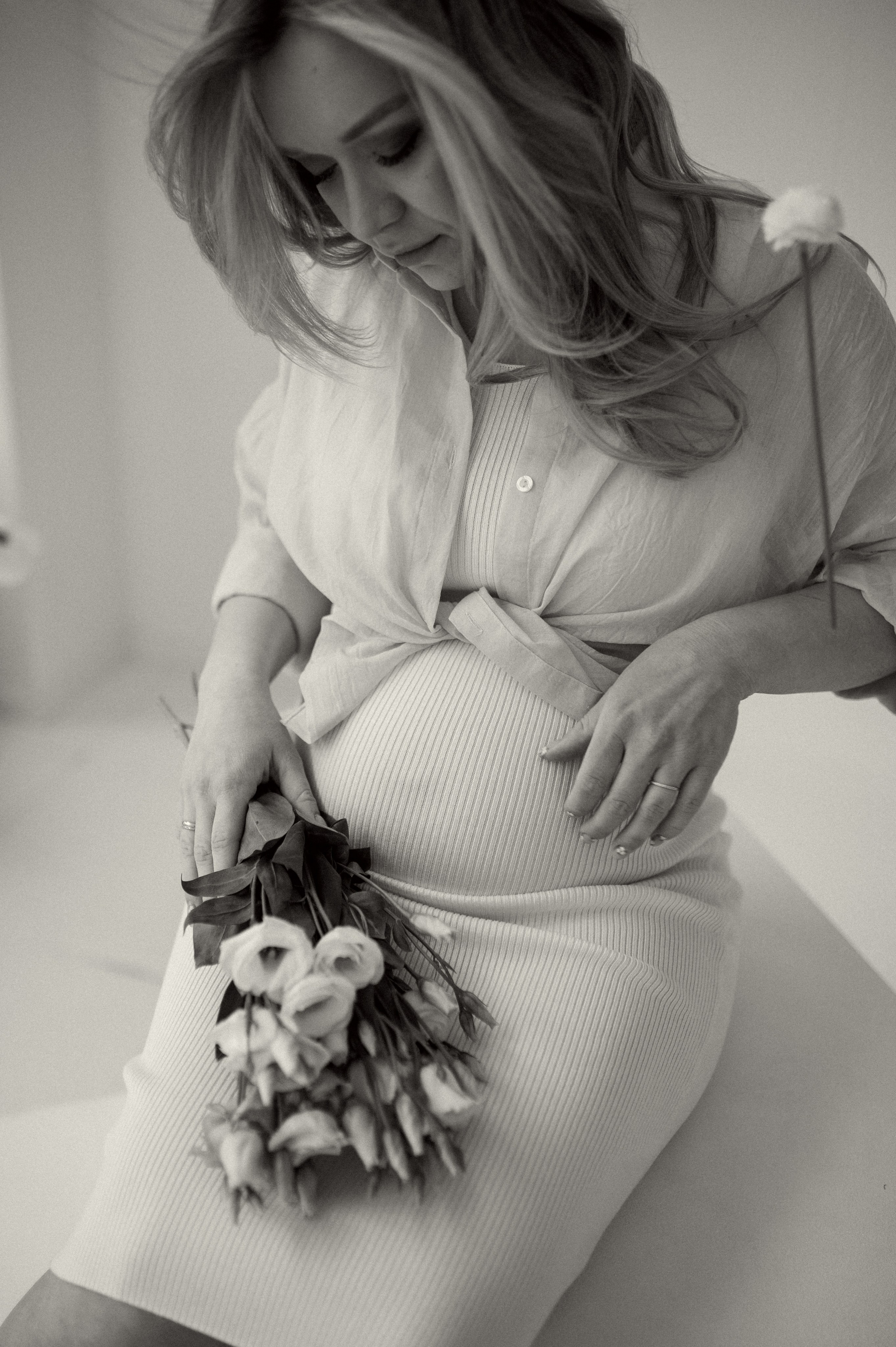 Оля в ожидании малыша. Семейная фотосессия Бутово Москва фотограф Алина Морщагина