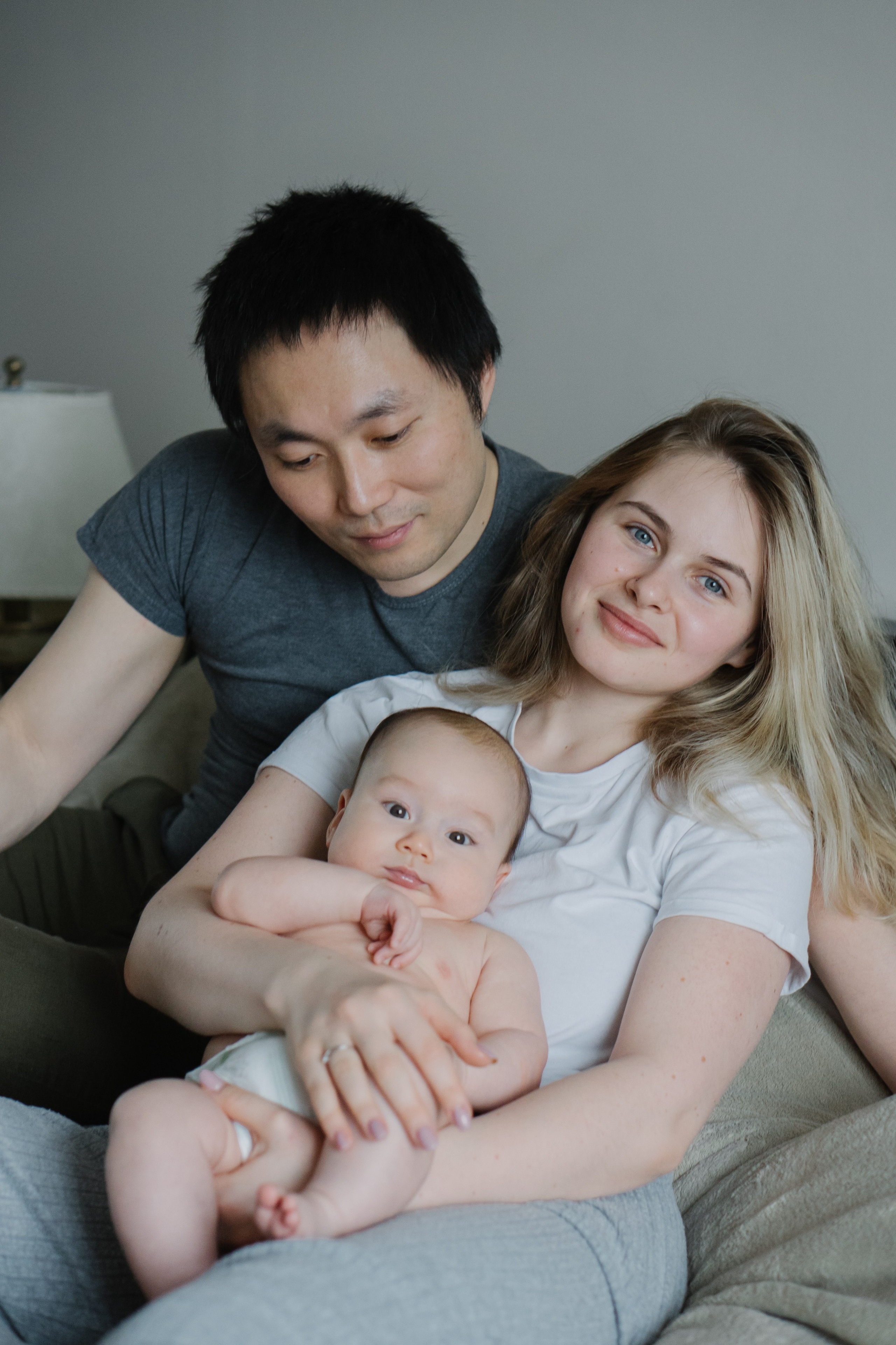 Теодор и его семья. Домашняя фотосессия. Фотограф Ольга Игорева