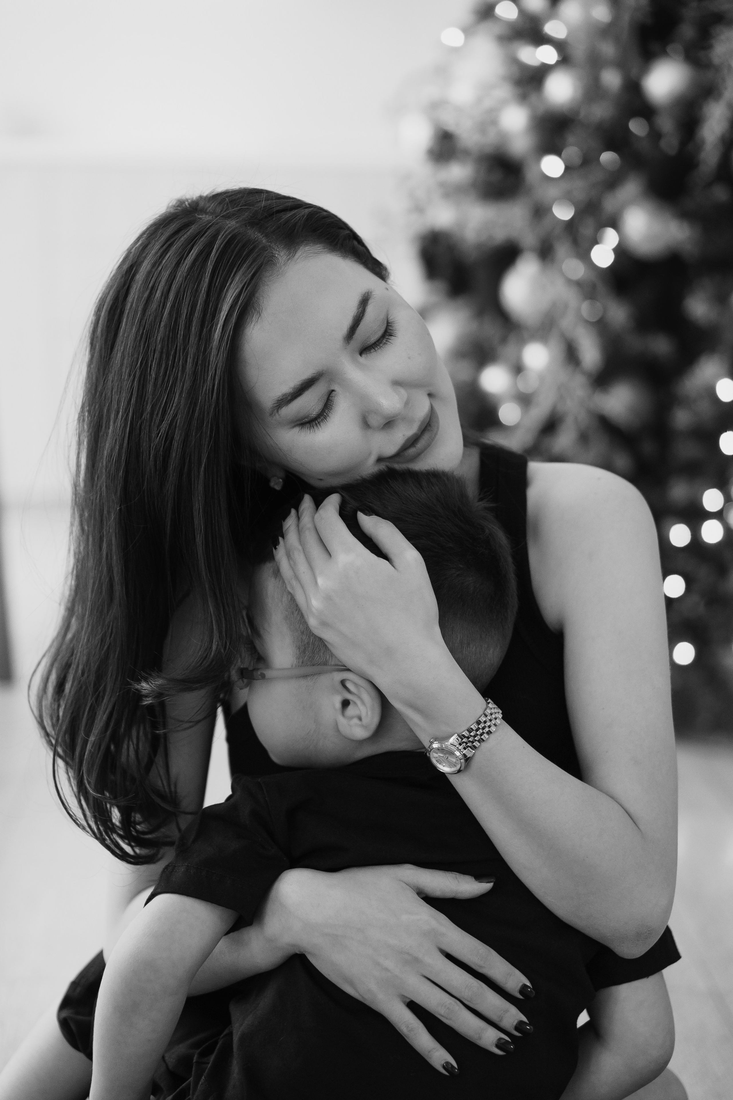 Гиляна и Данечка. Новогодняя история в студии. Фотограф Ольга Игорева