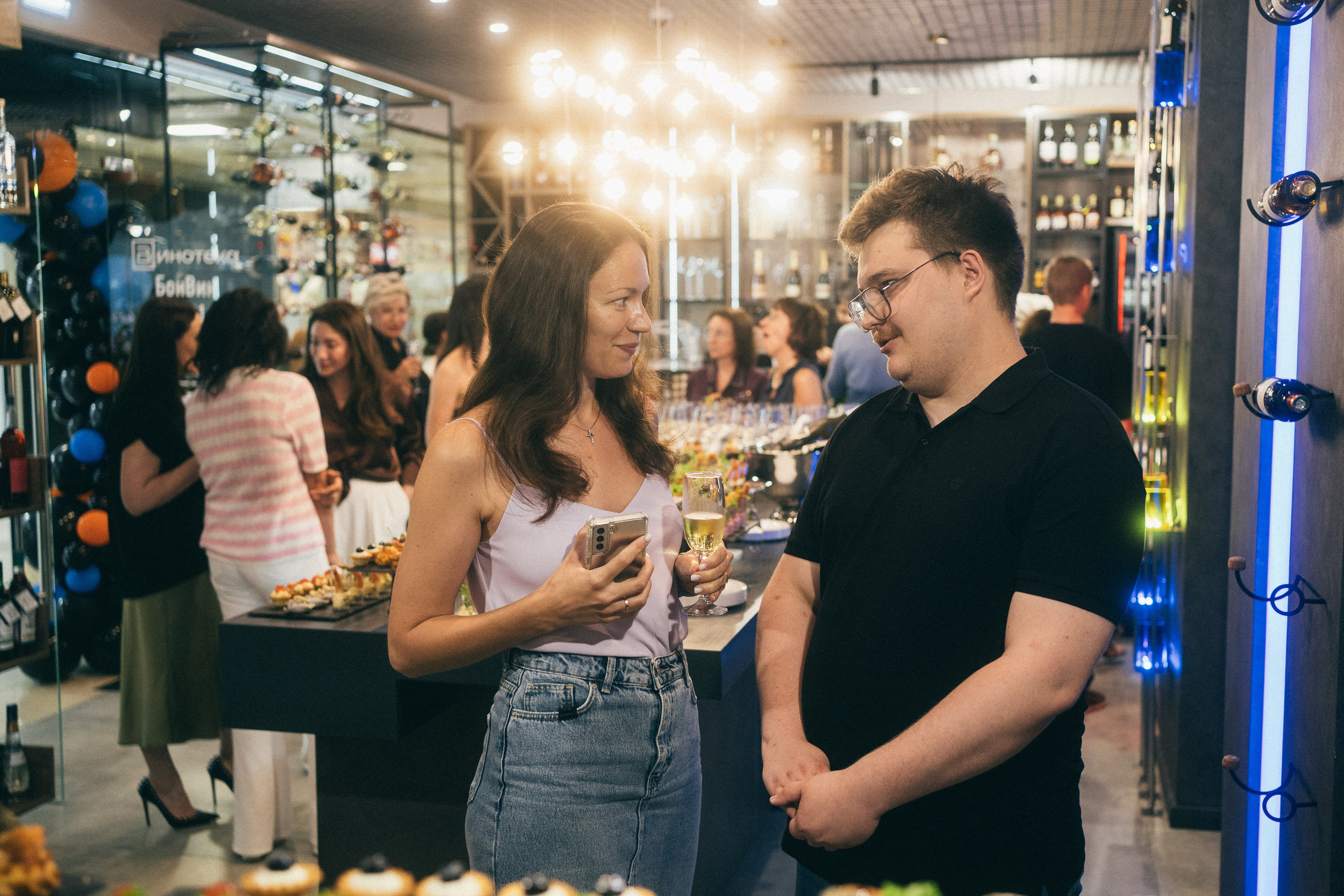Открытие Винотеки БонВин. Фотограф на любое событие в Кемерово
