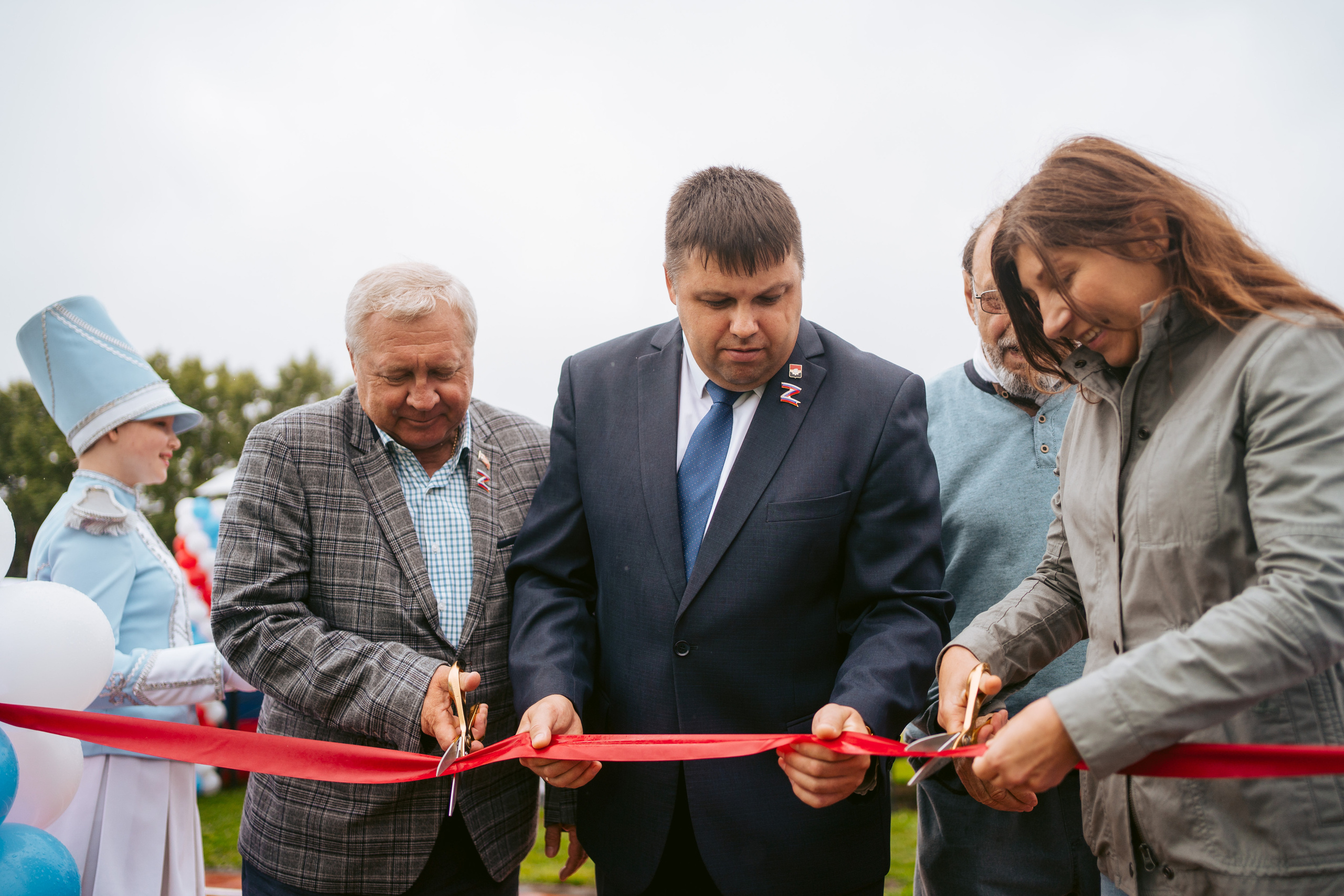 Открытие Спортивных площадок. Фотограф на любое событие в Кемерово