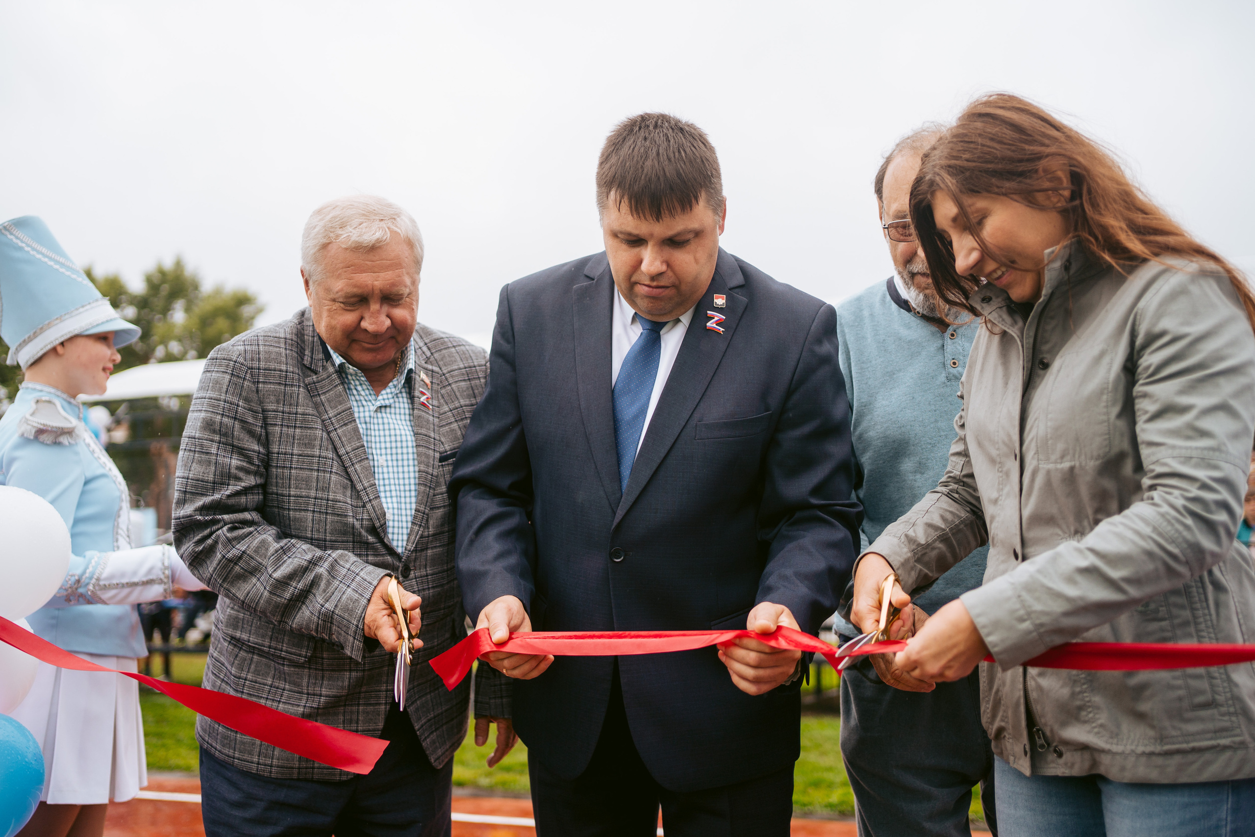 Открытие Спортивных площадок. Фотограф на любое событие в Кемерово