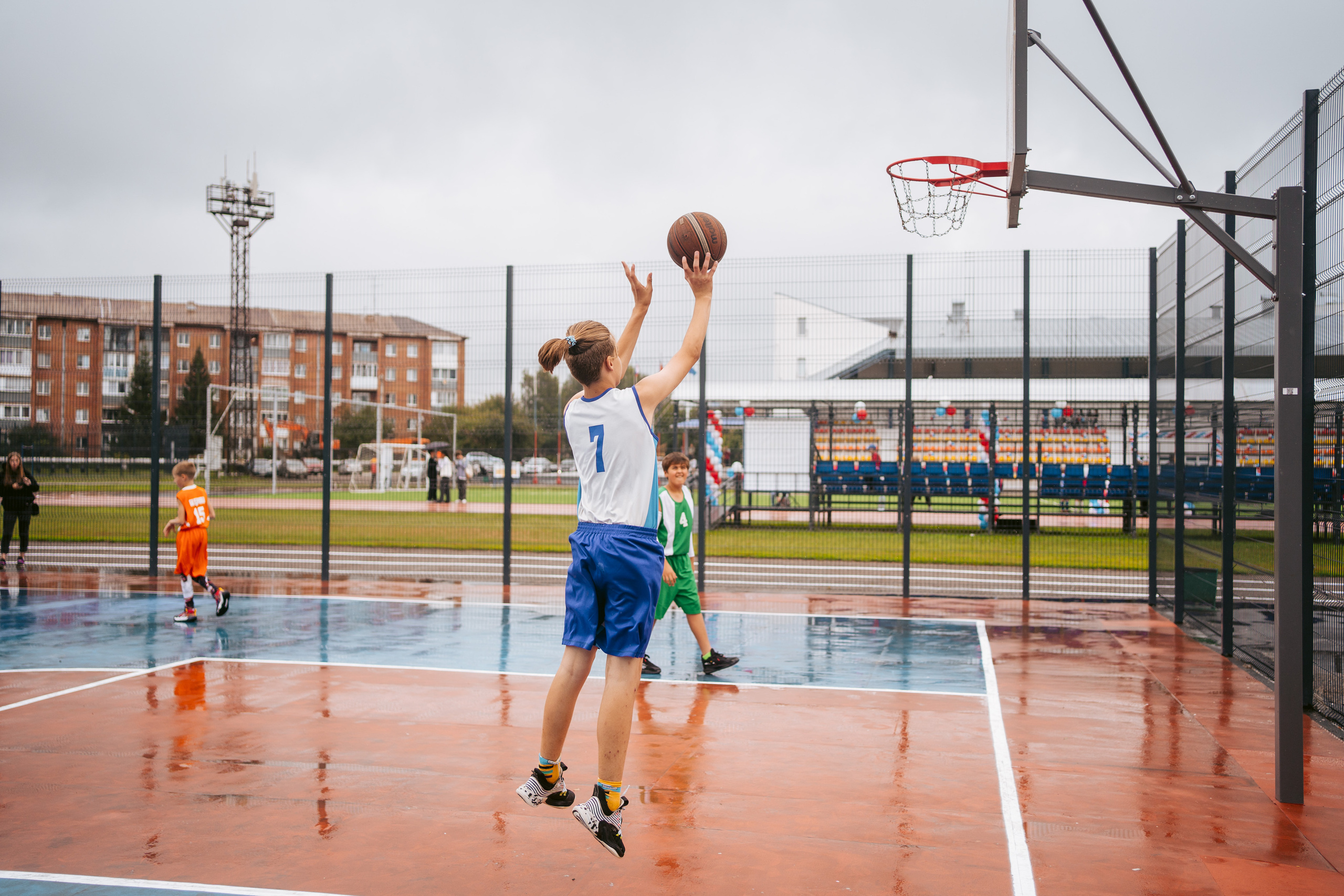 Открытие Спортивных площадок. Фотограф на любое событие в Кемерово