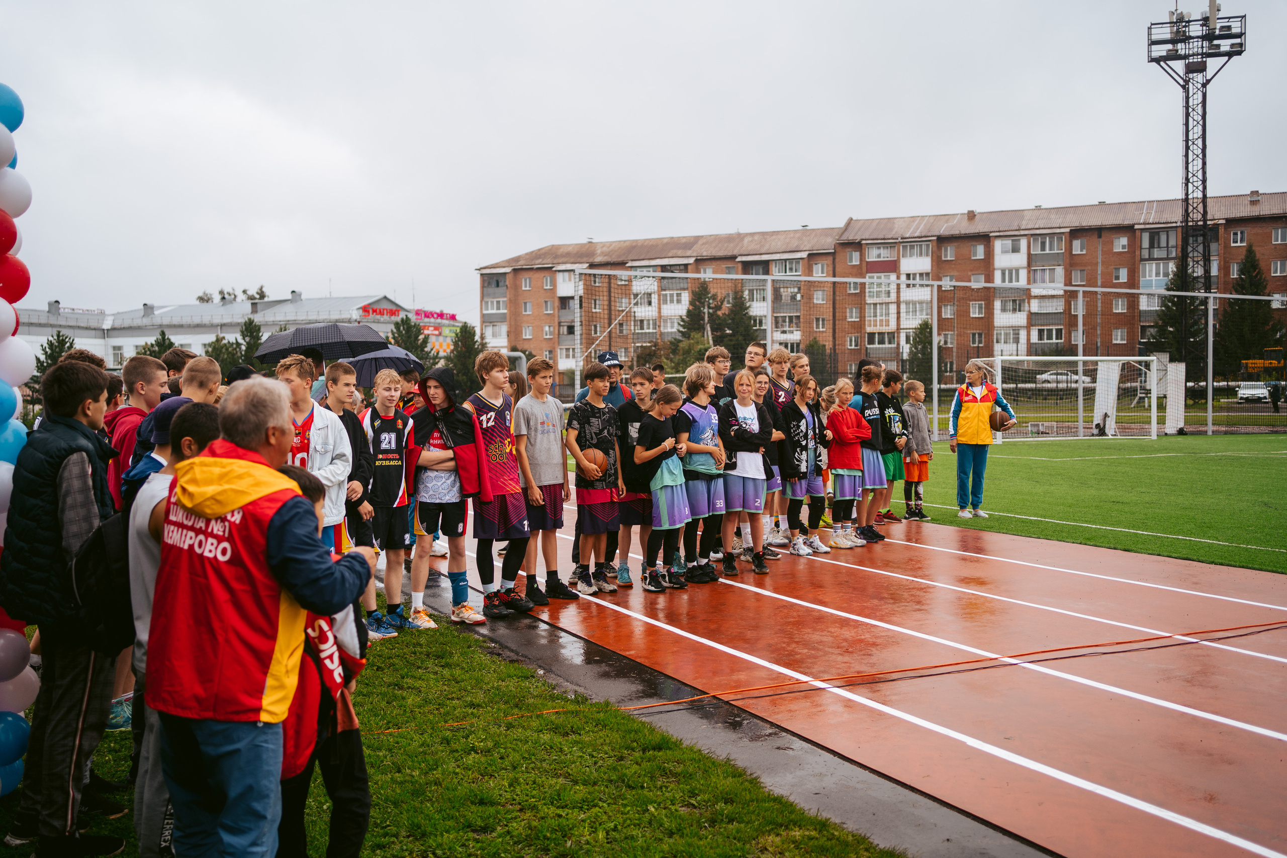 Открытие Спортивных площадок. Фотограф на любое событие в Кемерово