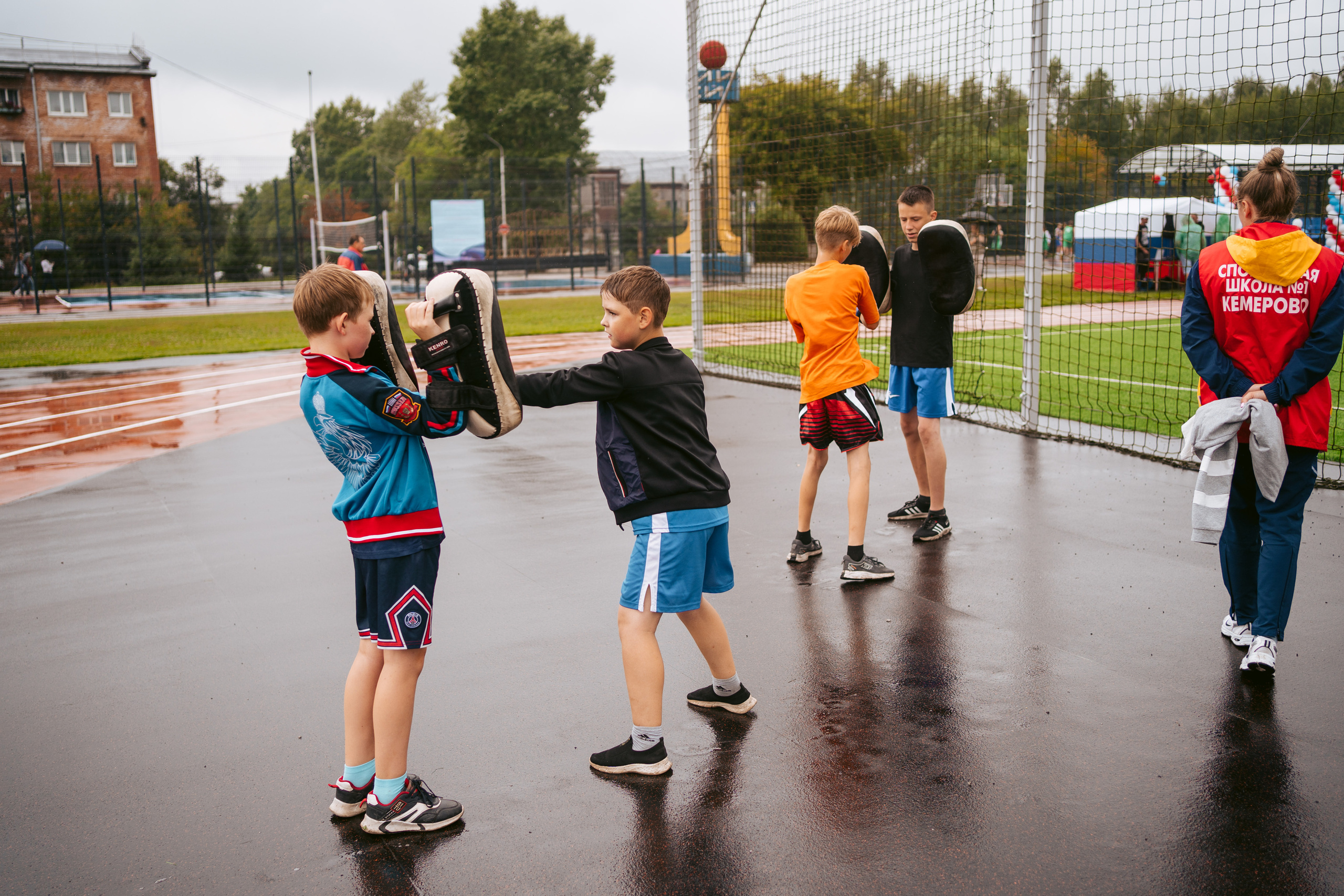 Открытие Спортивных площадок. Фотограф на любое событие в Кемерово