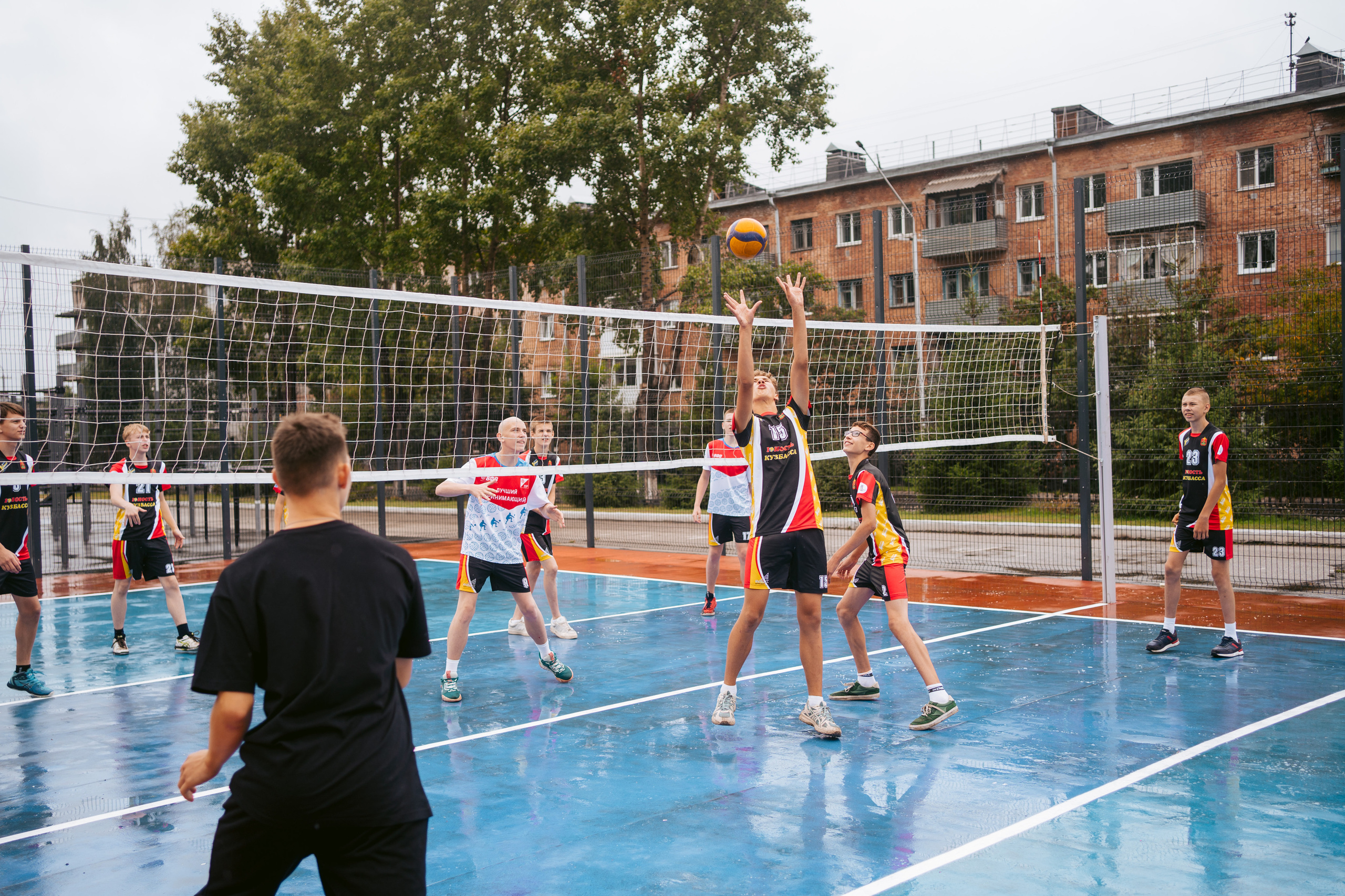 Открытие Спортивных площадок. Фотограф на любое событие в Кемерово