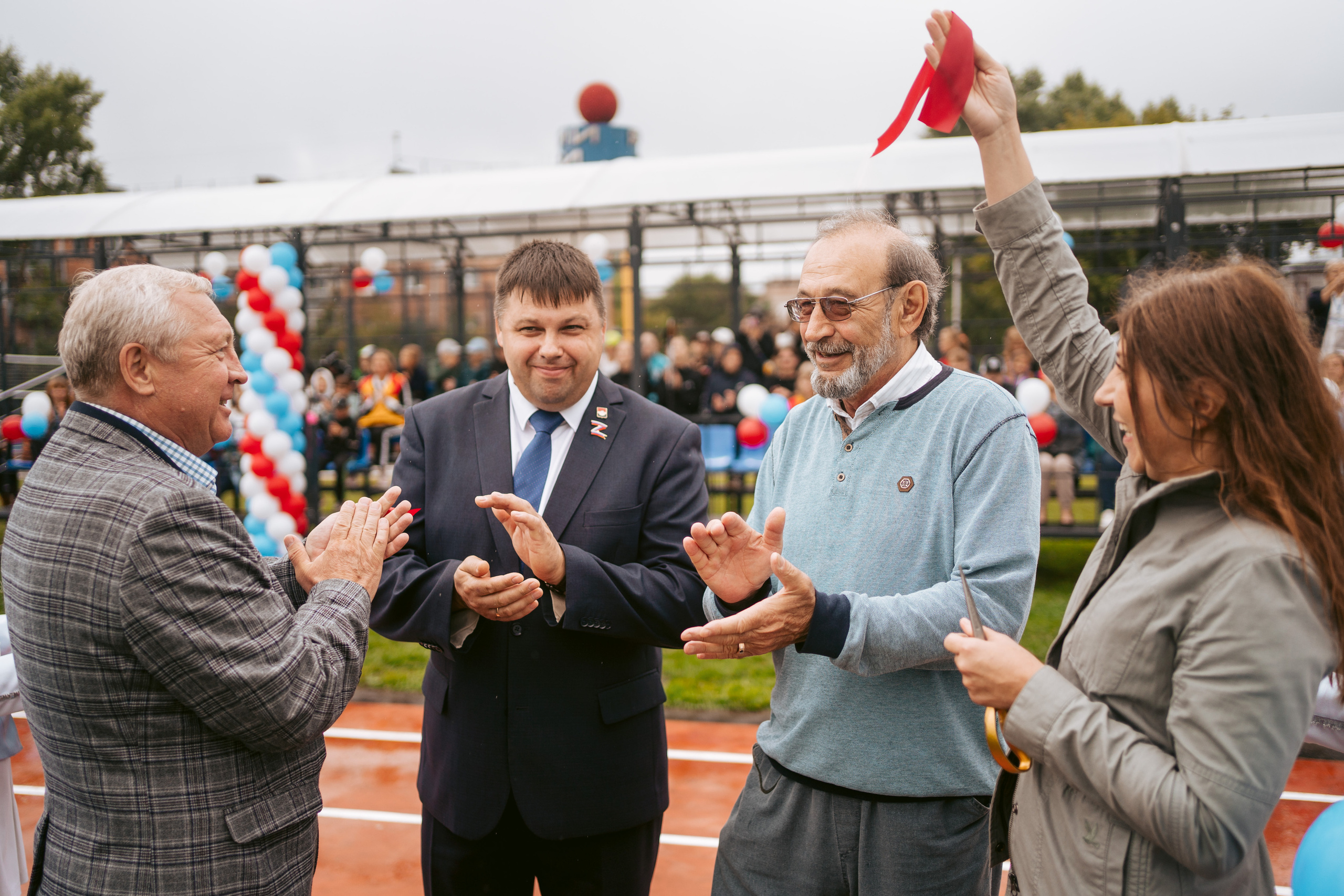 Открытие Спортивных площадок. Фотограф на любое событие в Кемерово