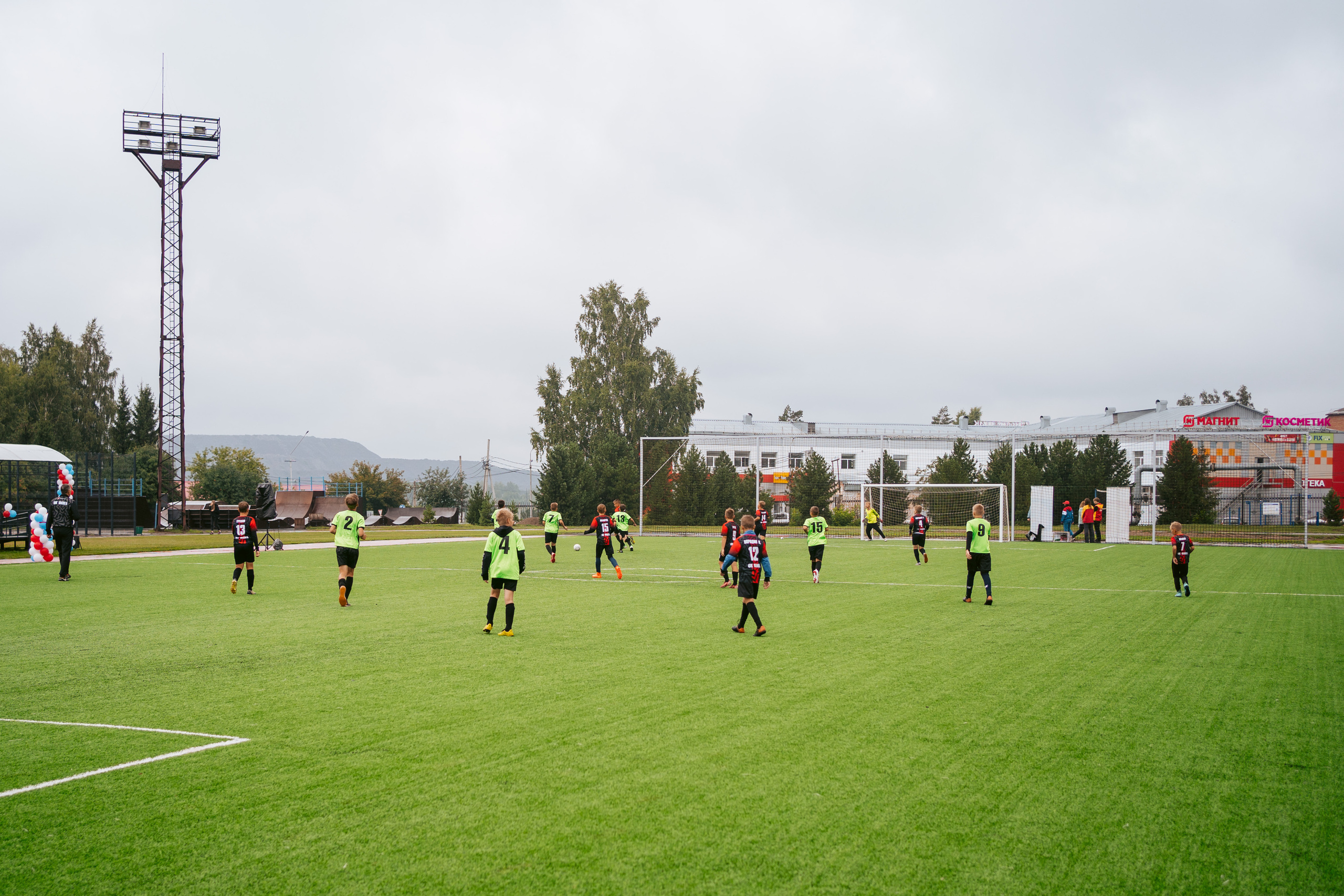 Открытие Спортивных площадок. Фотограф на любое событие в Кемерово