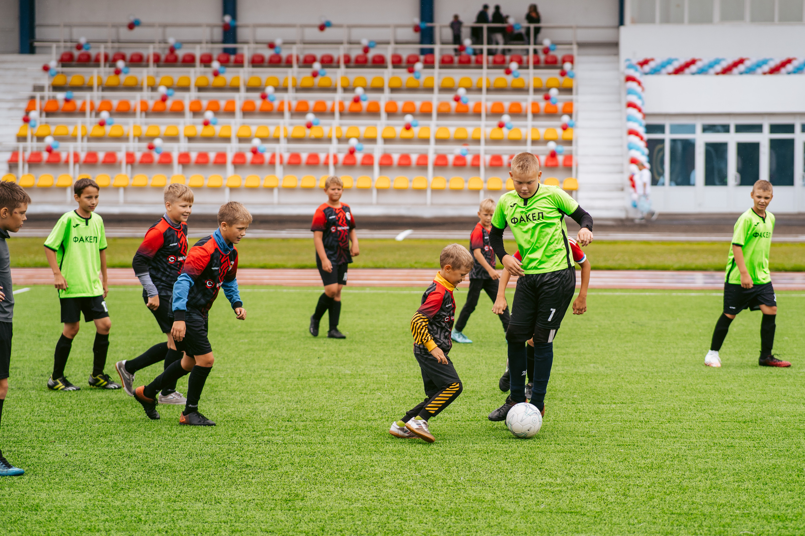 Открытие Спортивных площадок. Фотограф на любое событие в Кемерово