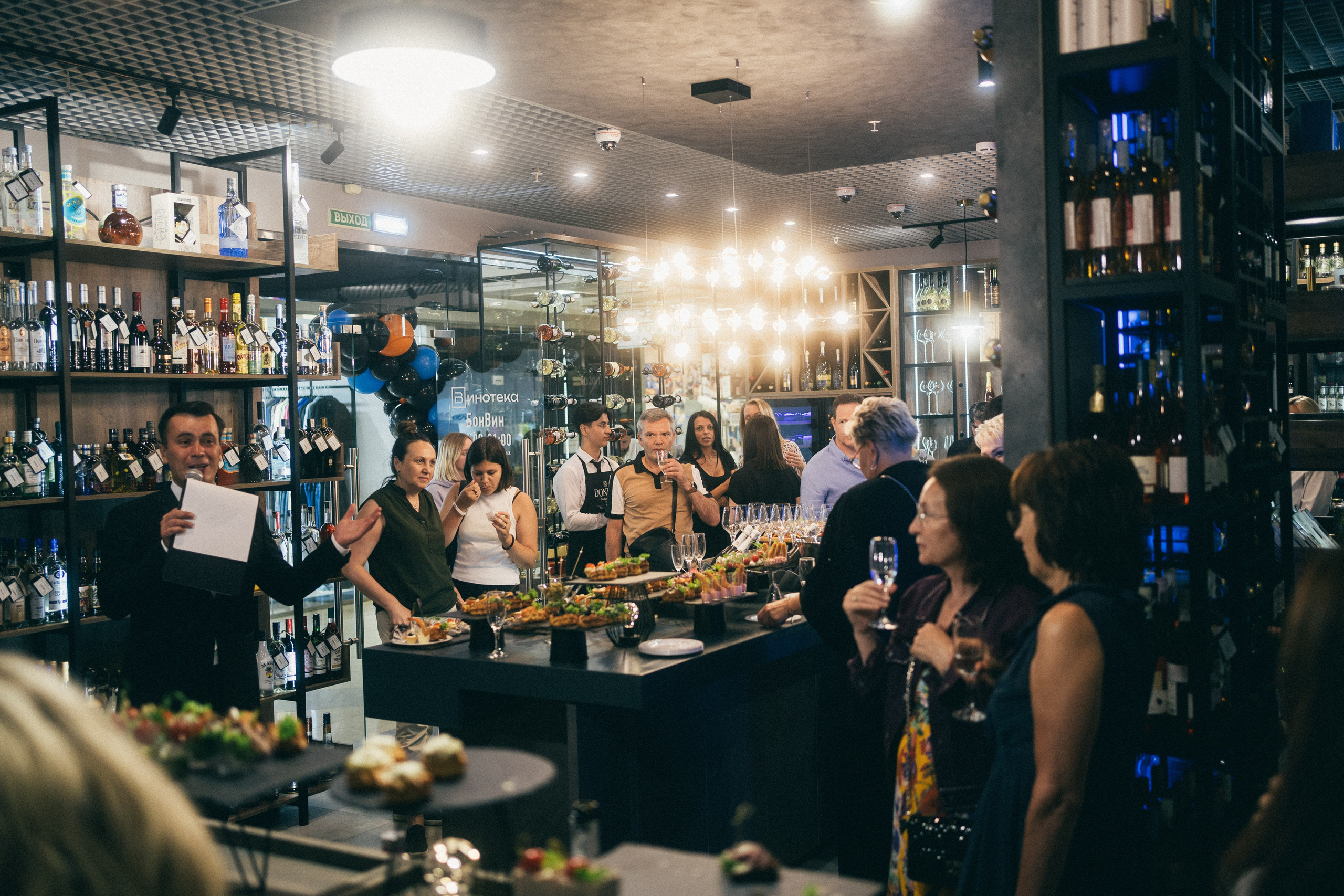 Открытие Винотеки БонВин. Фотограф на любое событие в Кемерово