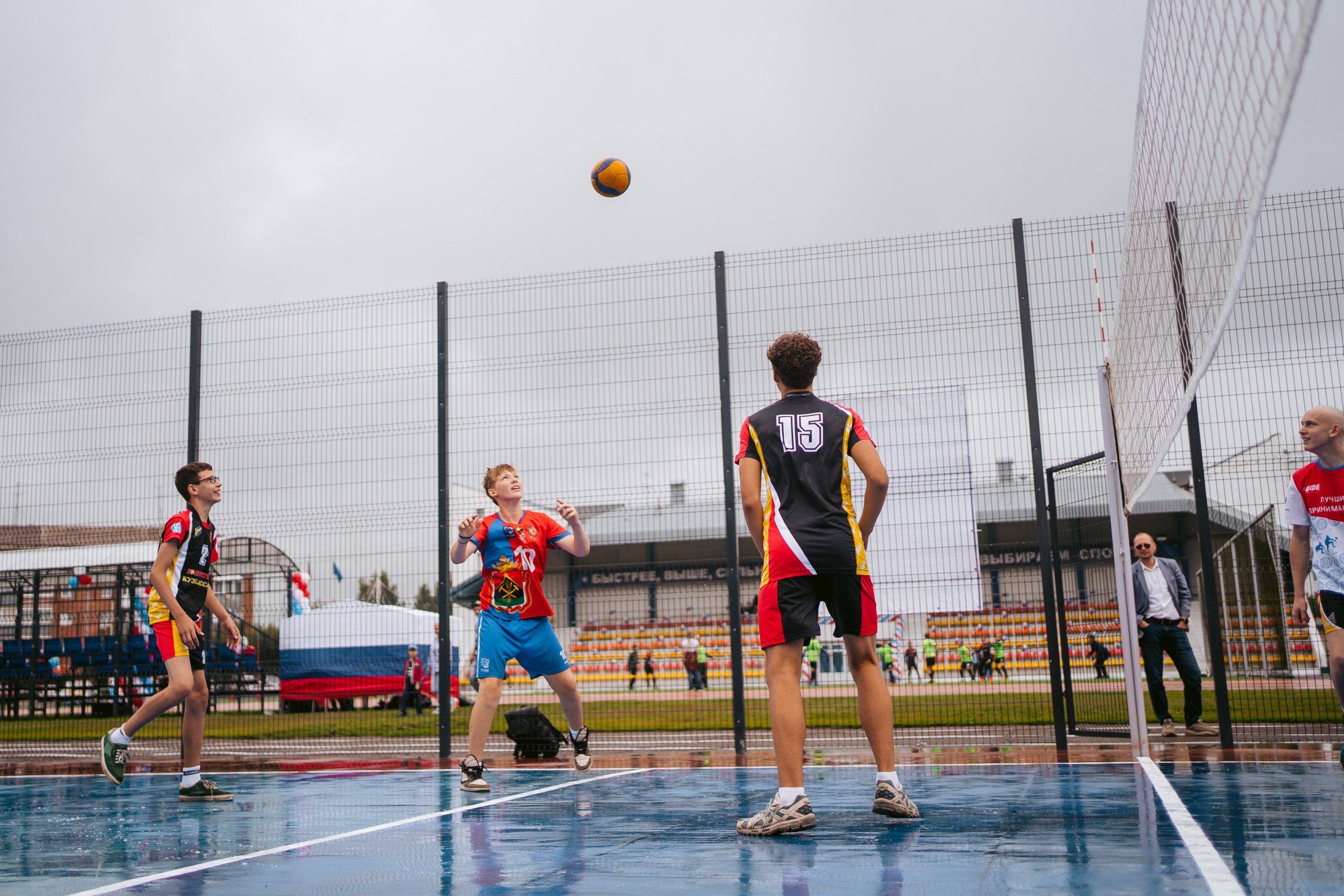 Открытие Спортивных площадок. Фотограф на любое событие в Кемерово