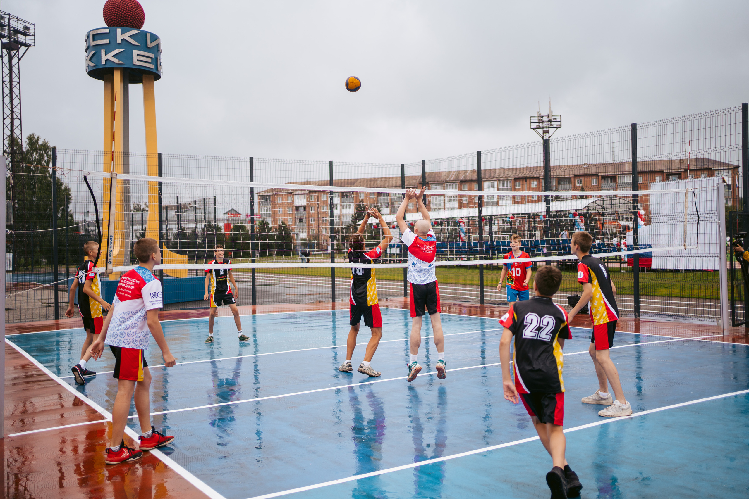 Открытие Спортивных площадок. Фотограф на любое событие в Кемерово