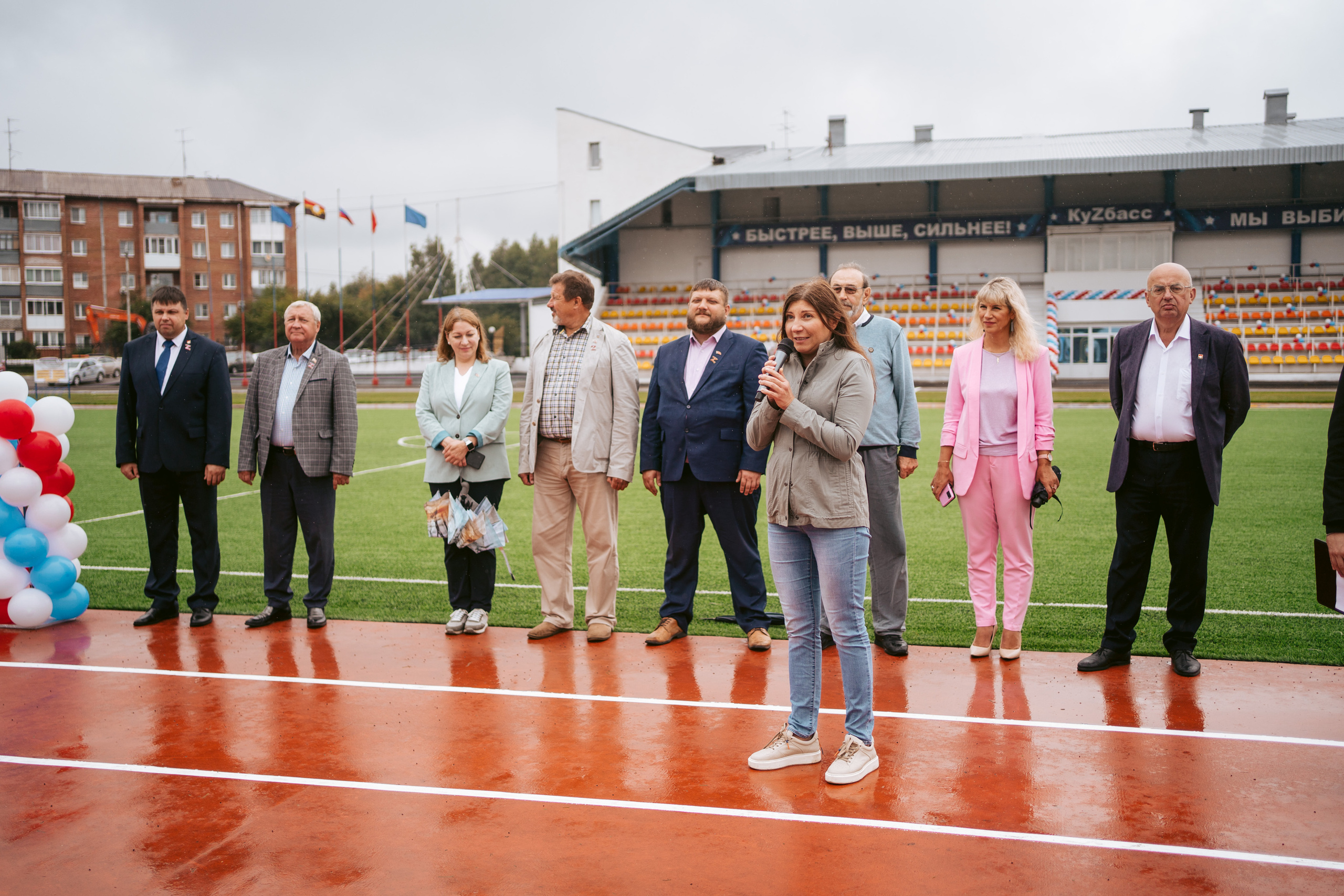 Открытие Спортивных площадок. Фотограф на любое событие в Кемерово