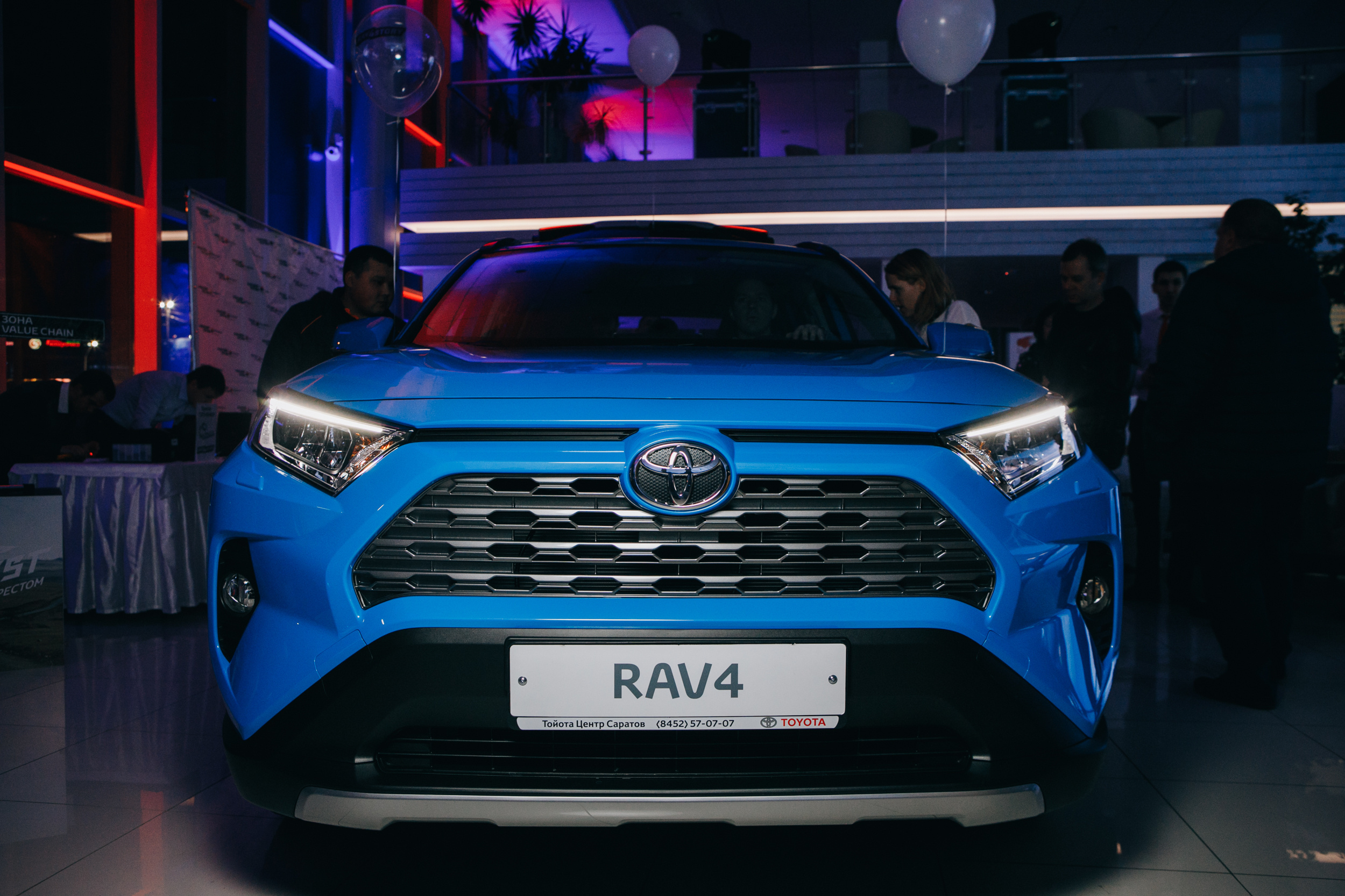 Презентация TOYOTA RAW4. Фотограф Максим Маркелов