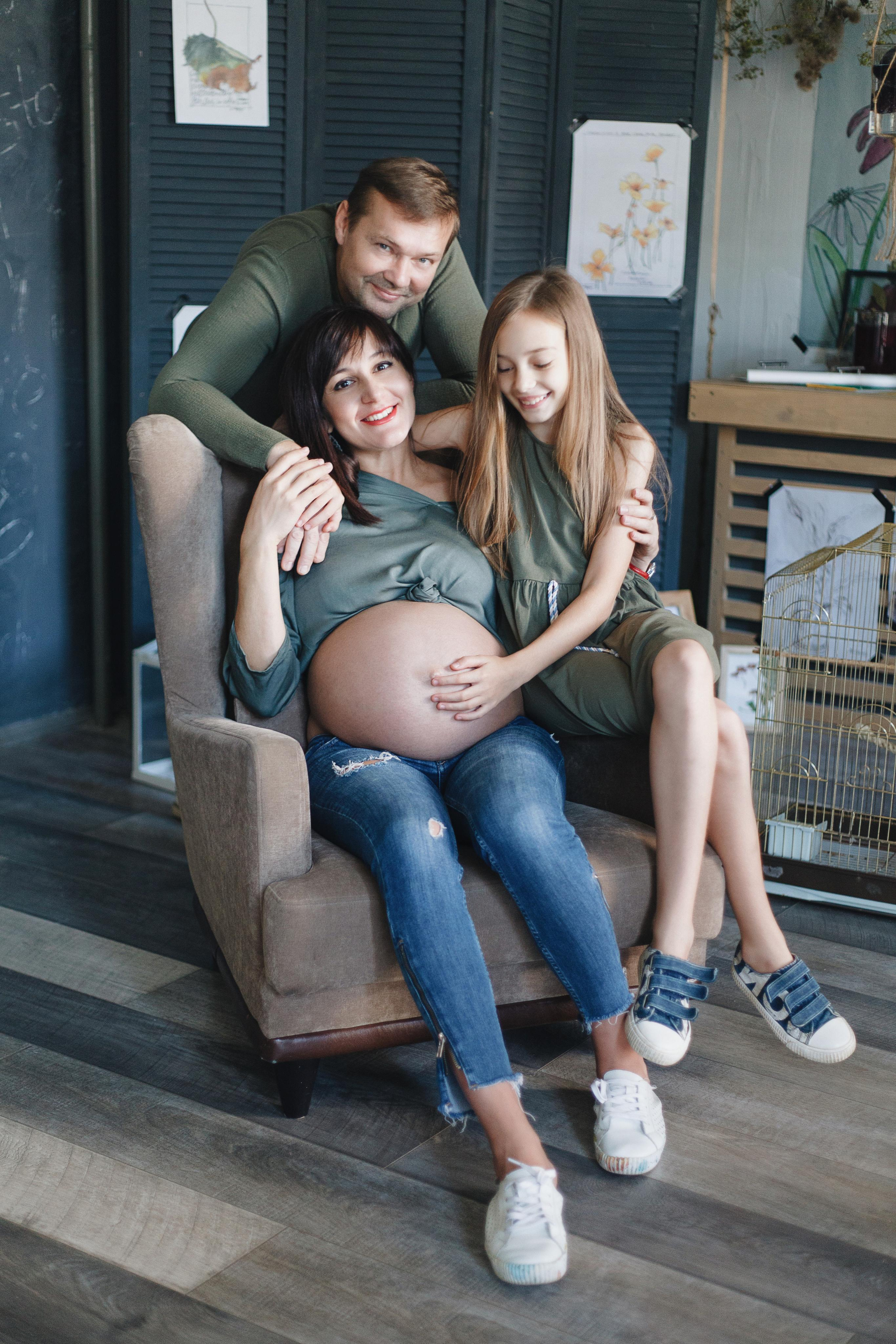 В ожидании. Семейная. Фотограф Мальнева Юлия в Липецке, в Москве. Фотостудия MARU в Липецке