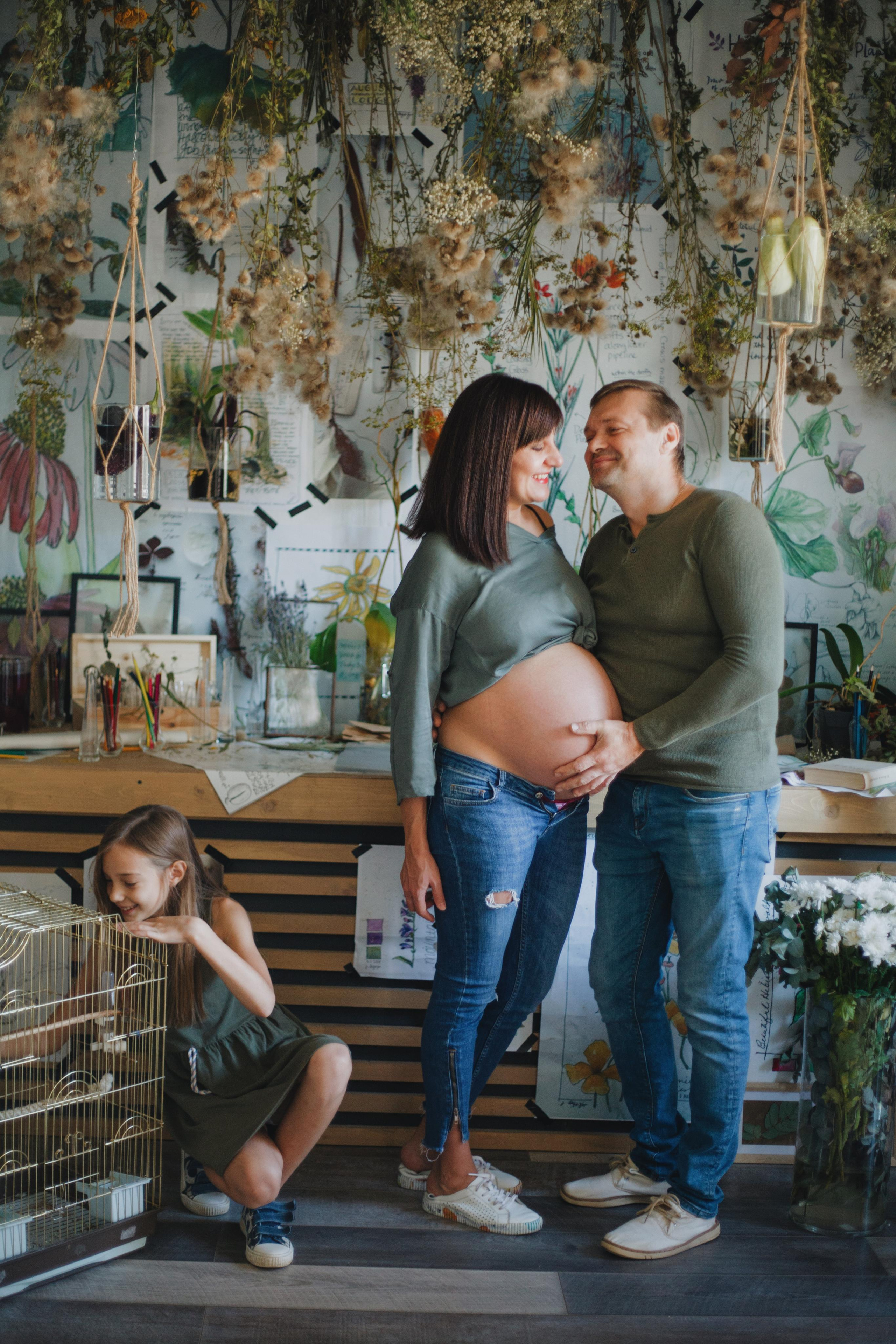 В ожидании. Семейная. Фотограф Мальнева Юлия в Липецке, в Москве. Фотостудия MARU в Липецке