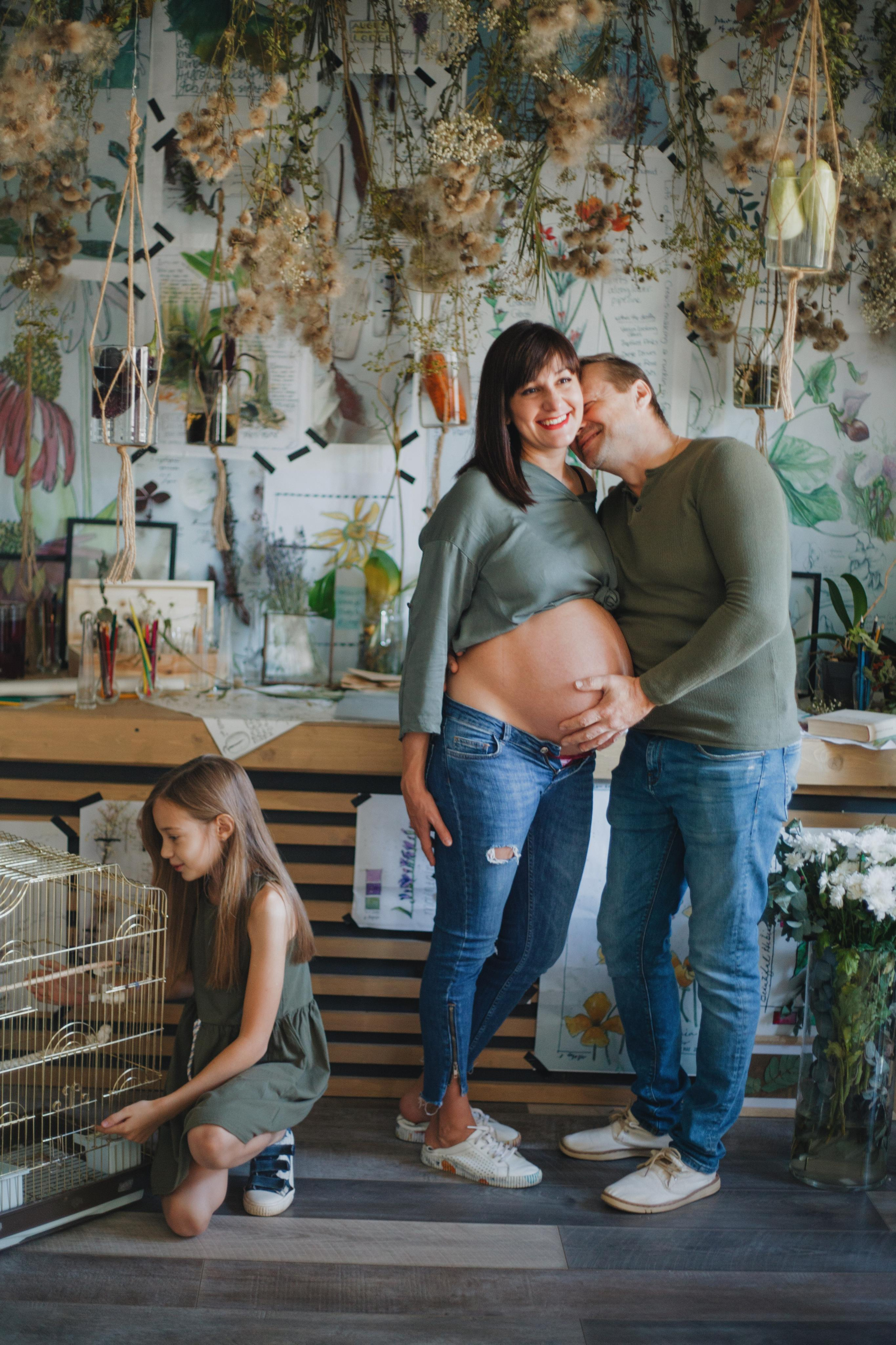 В ожидании. Семейная. Фотограф Мальнева Юлия в Липецке, в Москве. Фотостудия MARU в Липецке