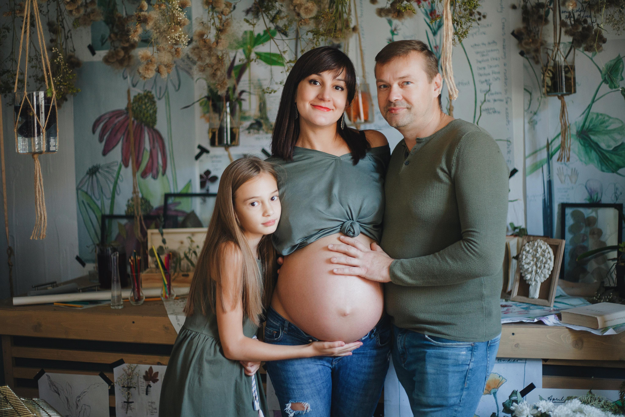 В ожидании. Семейная. Фотограф Мальнева Юлия в Липецке, в Москве. Фотостудия MARU в Липецке