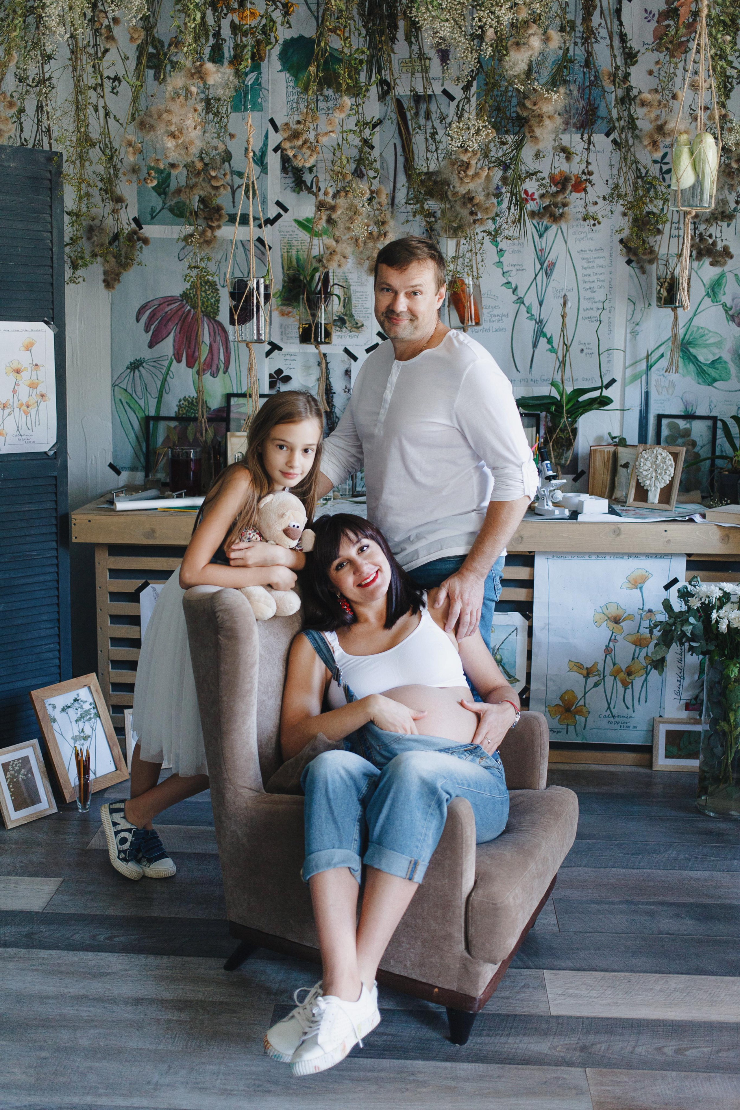 В ожидании. Семейная. Фотограф Мальнева Юлия в Липецке, в Москве. Фотостудия MARU в Липецке