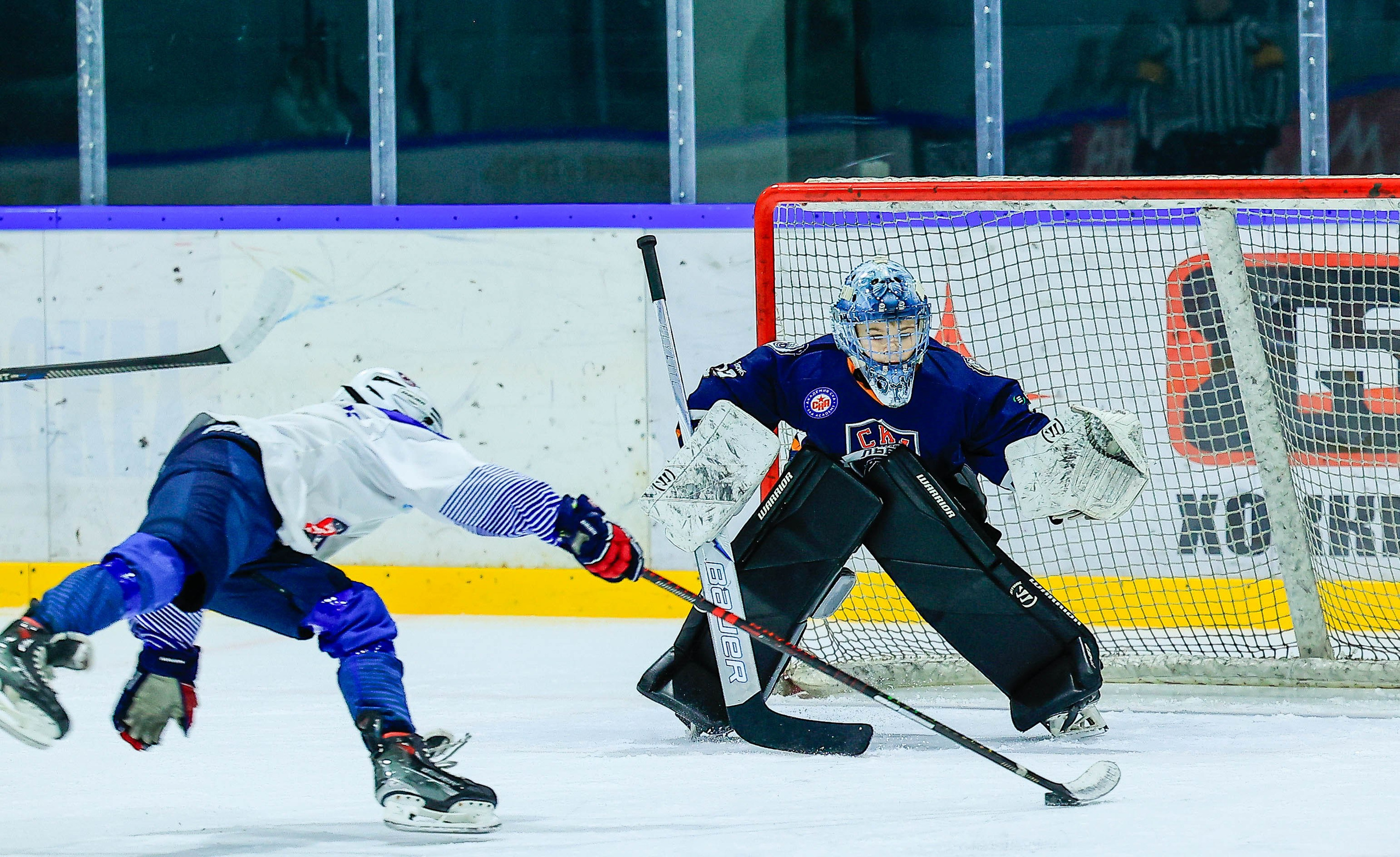 Хоккей. Спортивный репортажный фотограф из Санкт-Петербурга Виктория Азарова