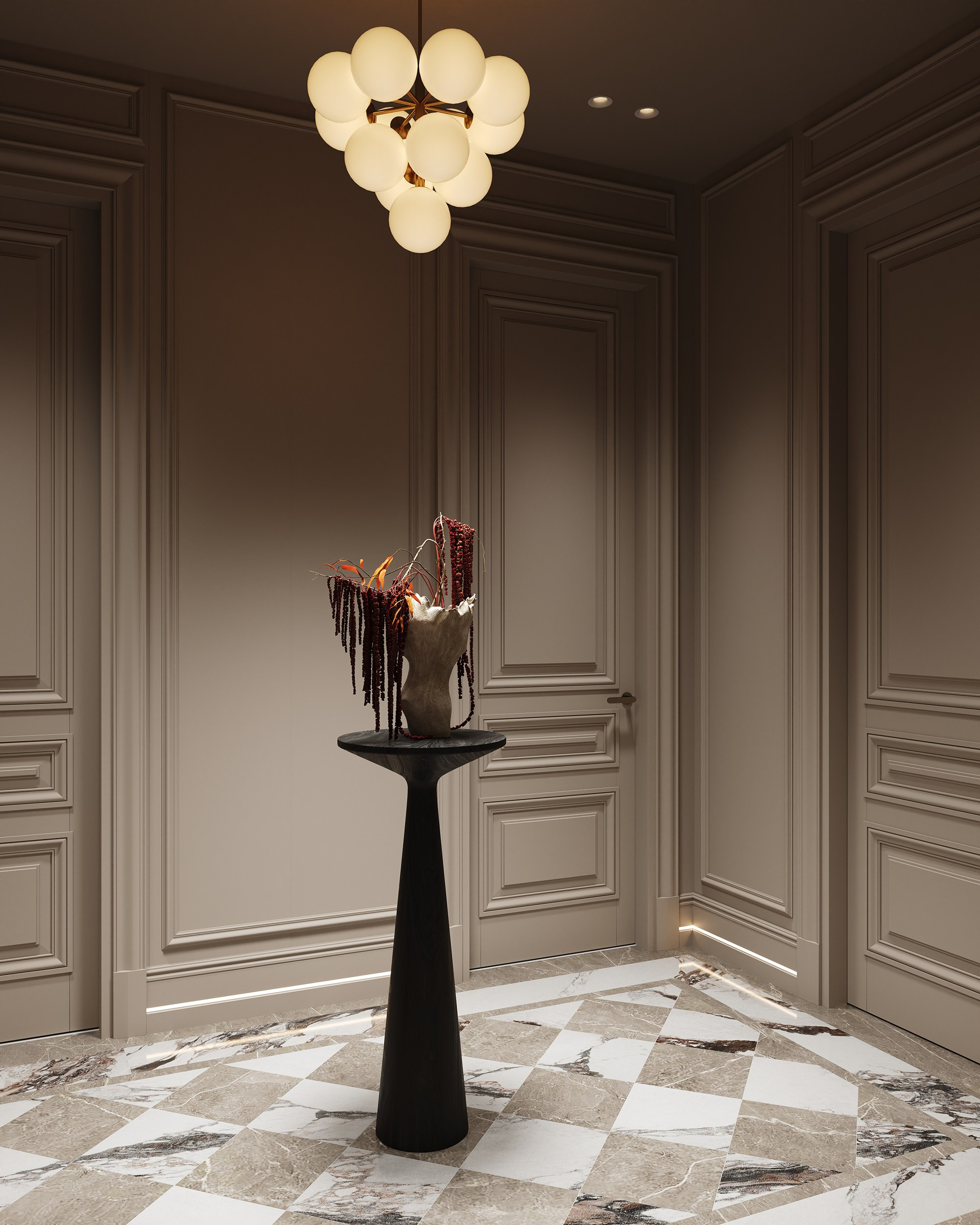 Прихожая «Минина». 3D визуализация интерьера Надежда Соколова