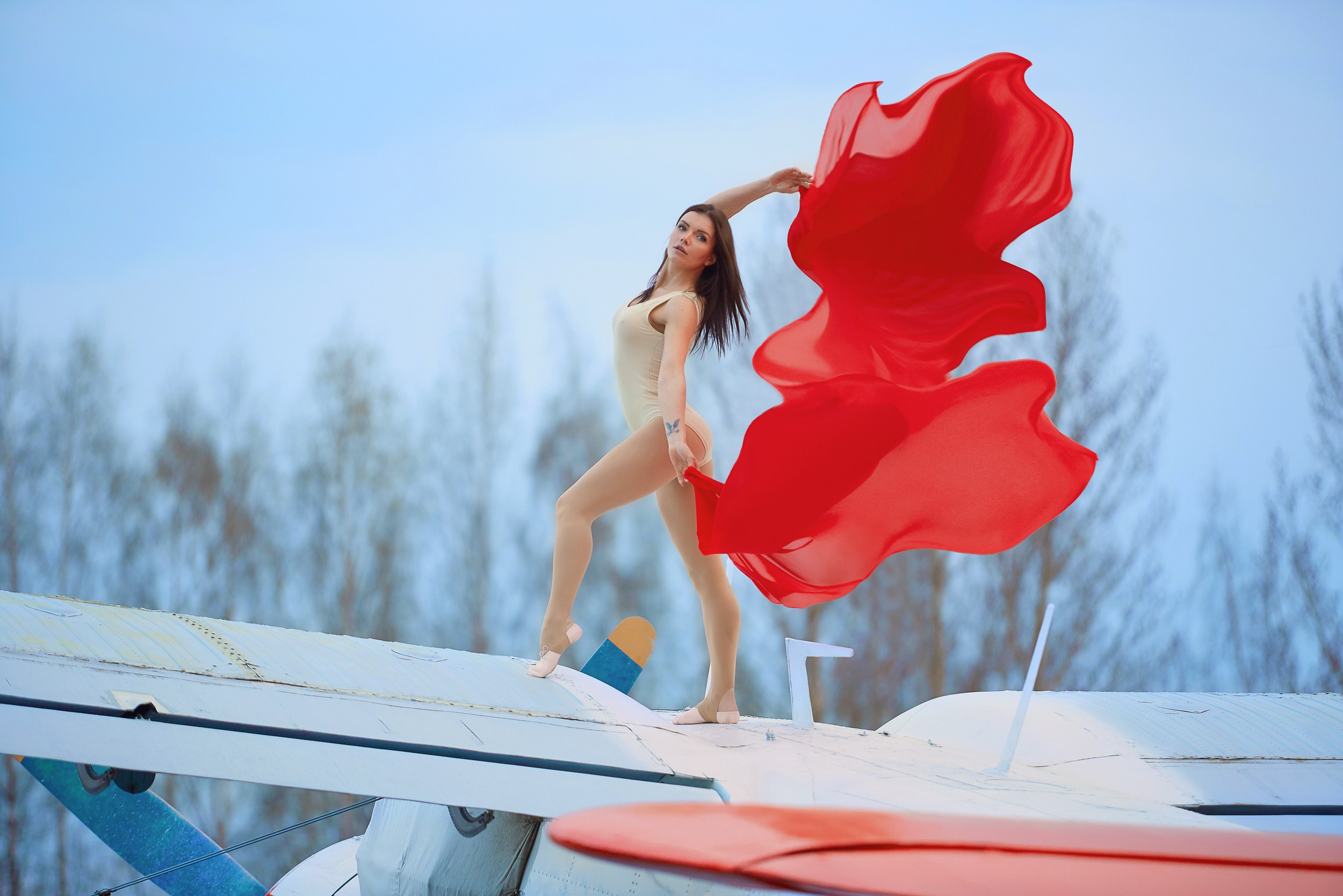 Фотосессия с самолетами в Ярославле. Фотограф Михаил Семенов