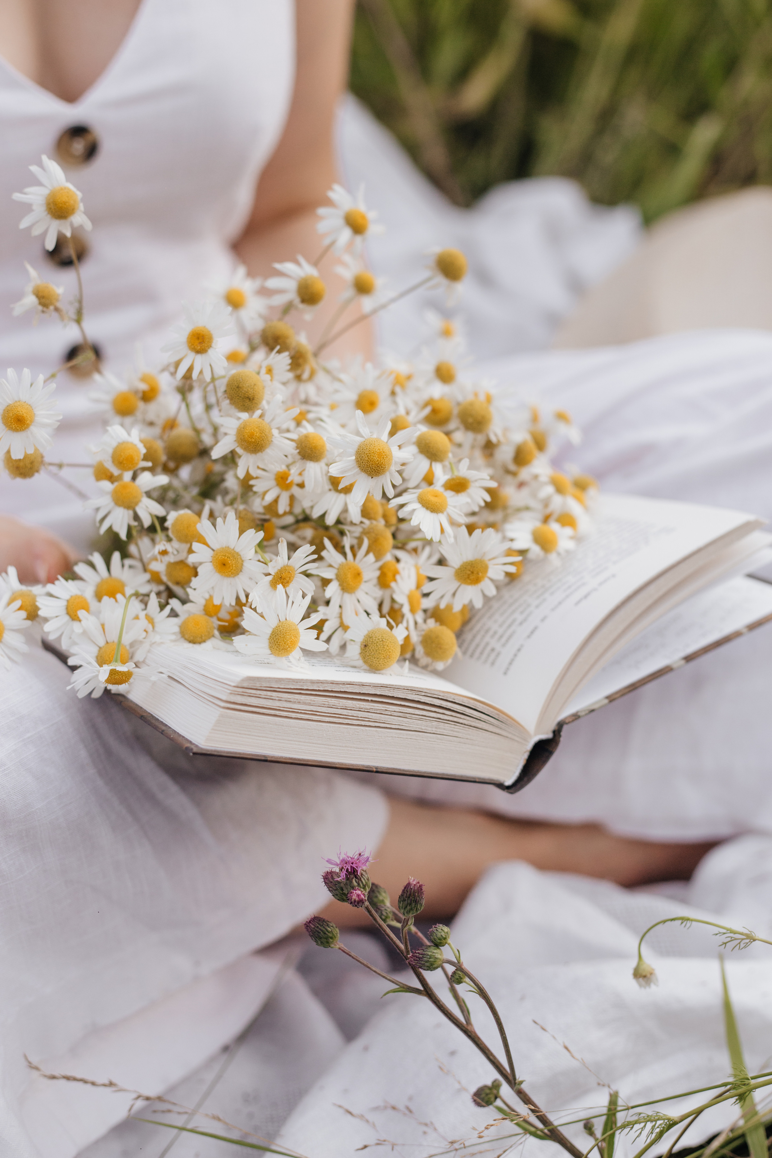 Фотосессия с ромашками Челябинск. Свадебный фотограф Челябинск Зиненко Виктория