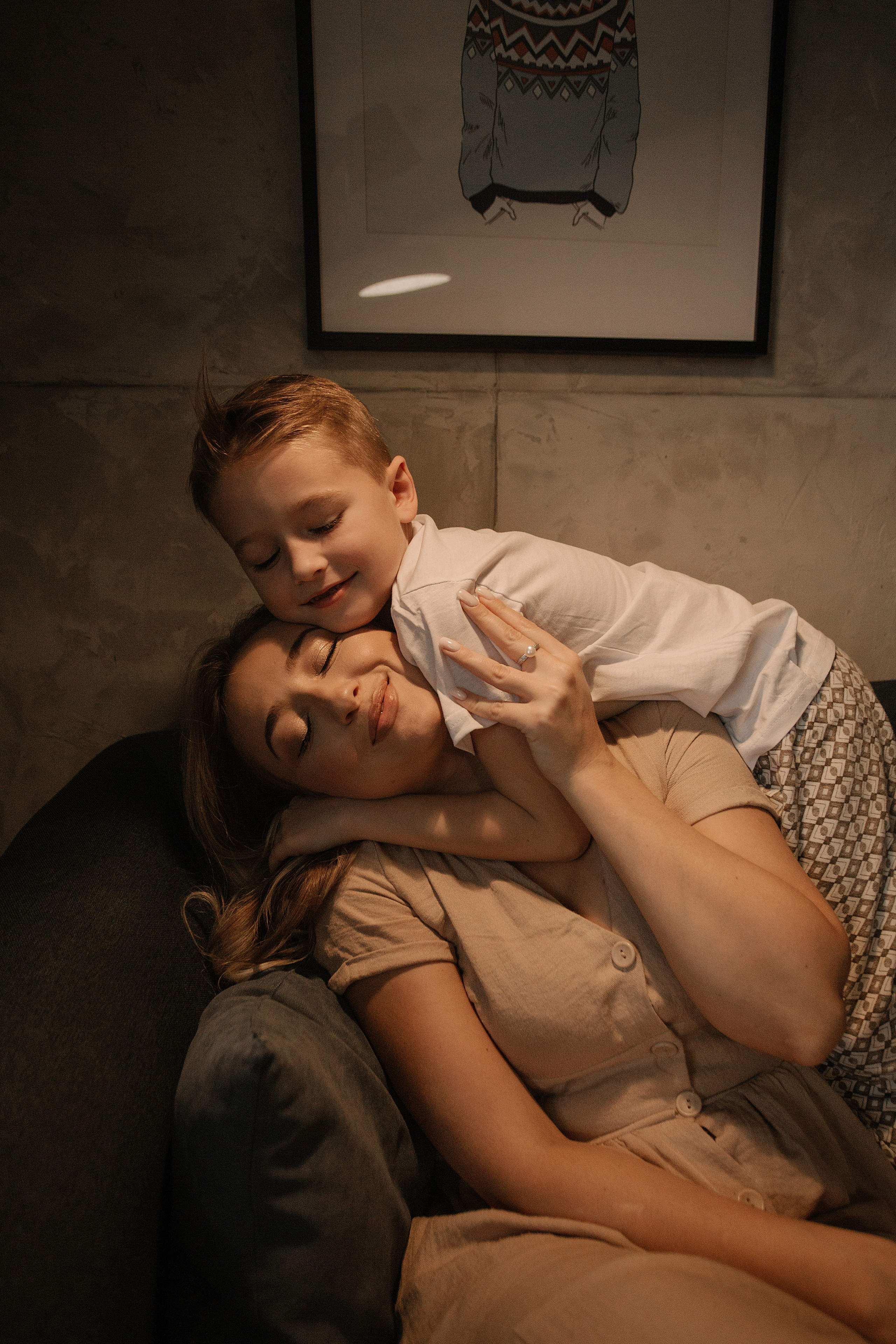 Домашняя семейная фотосессия в Челябинске. Свадебный фотограф Челябинск Зиненко Виктория