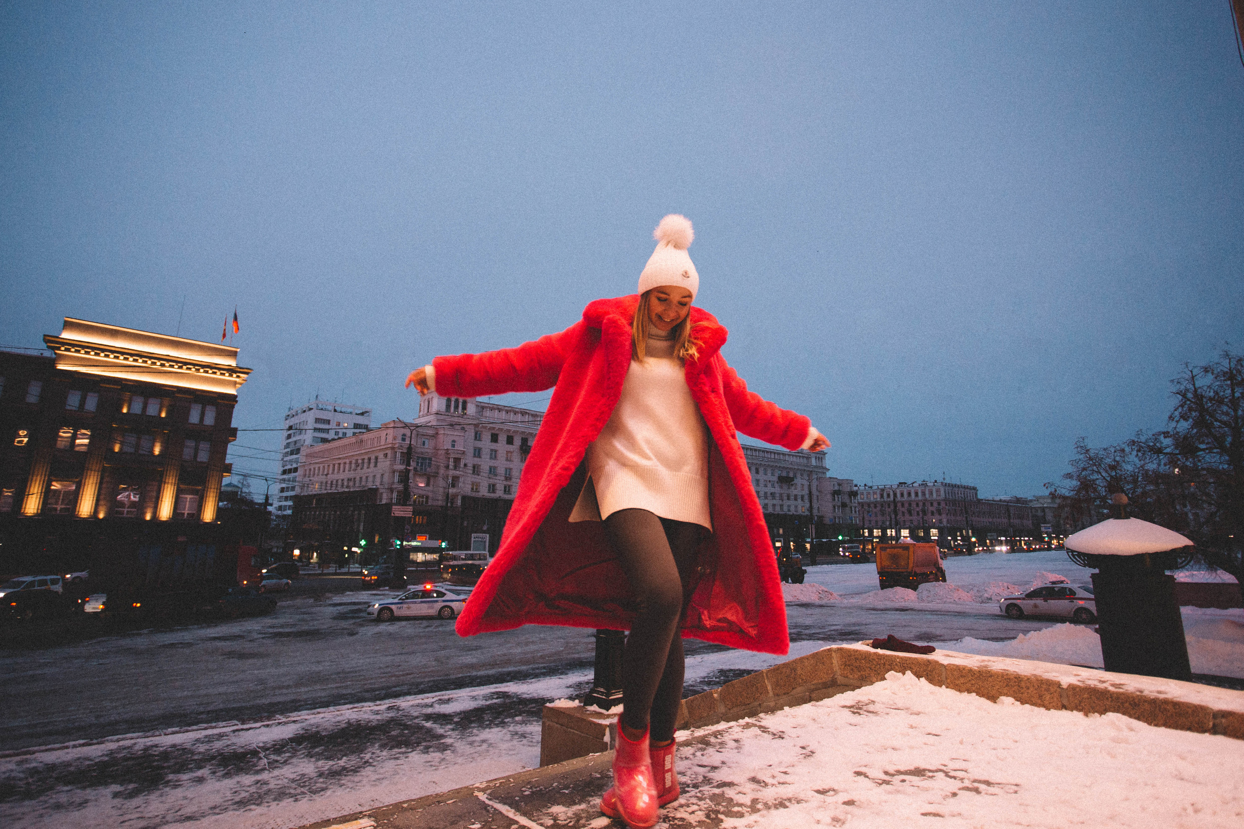 Зимняя прогулочная съемка. Свадебный фотограф Челябинск Зиненко Виктория