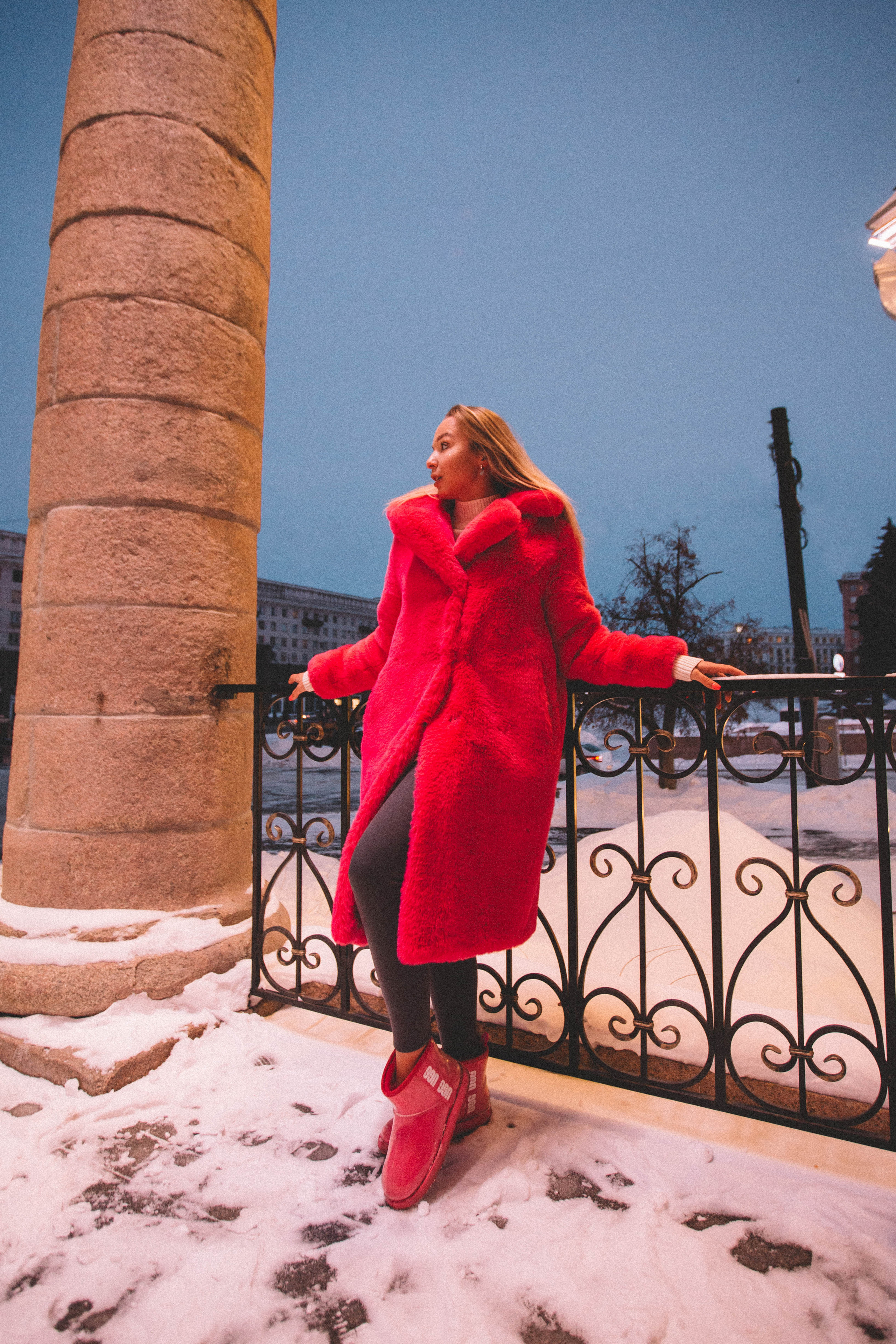 Зимняя прогулочная съемка. Свадебный фотограф Челябинск Зиненко Виктория