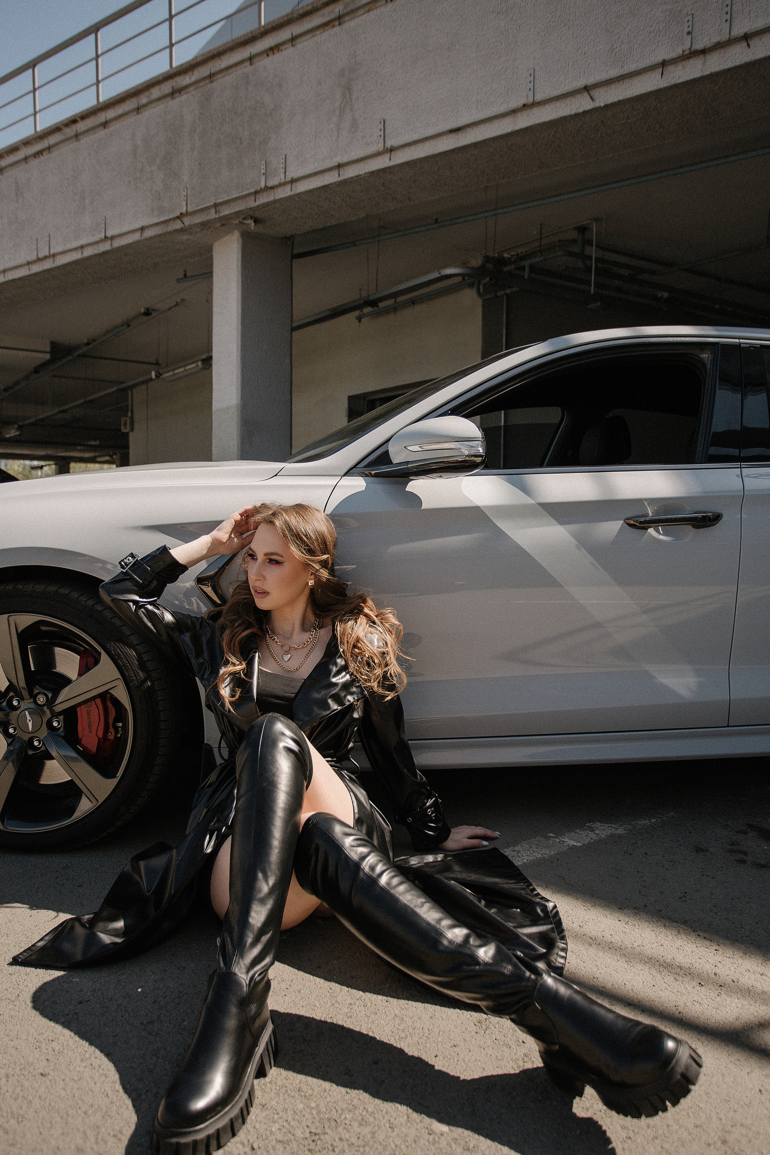 Индивидуальная фотосессия с машиной. Свадебный фотограф Челябинск Зиненко Виктория