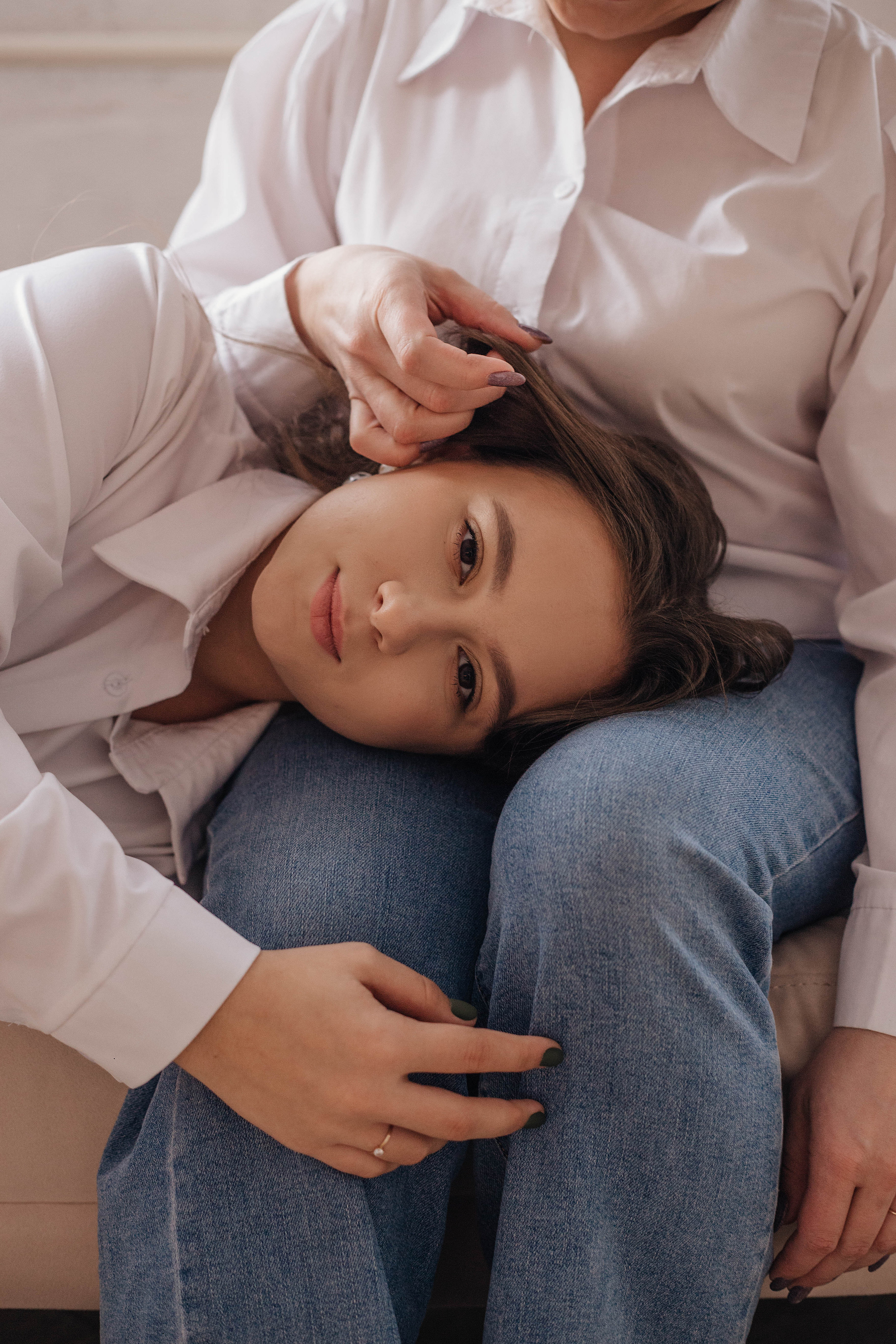 Новогодняя фотосессия семьи в фотостудии Челябинска. Свадебный фотограф Челябинск Зиненко Виктория