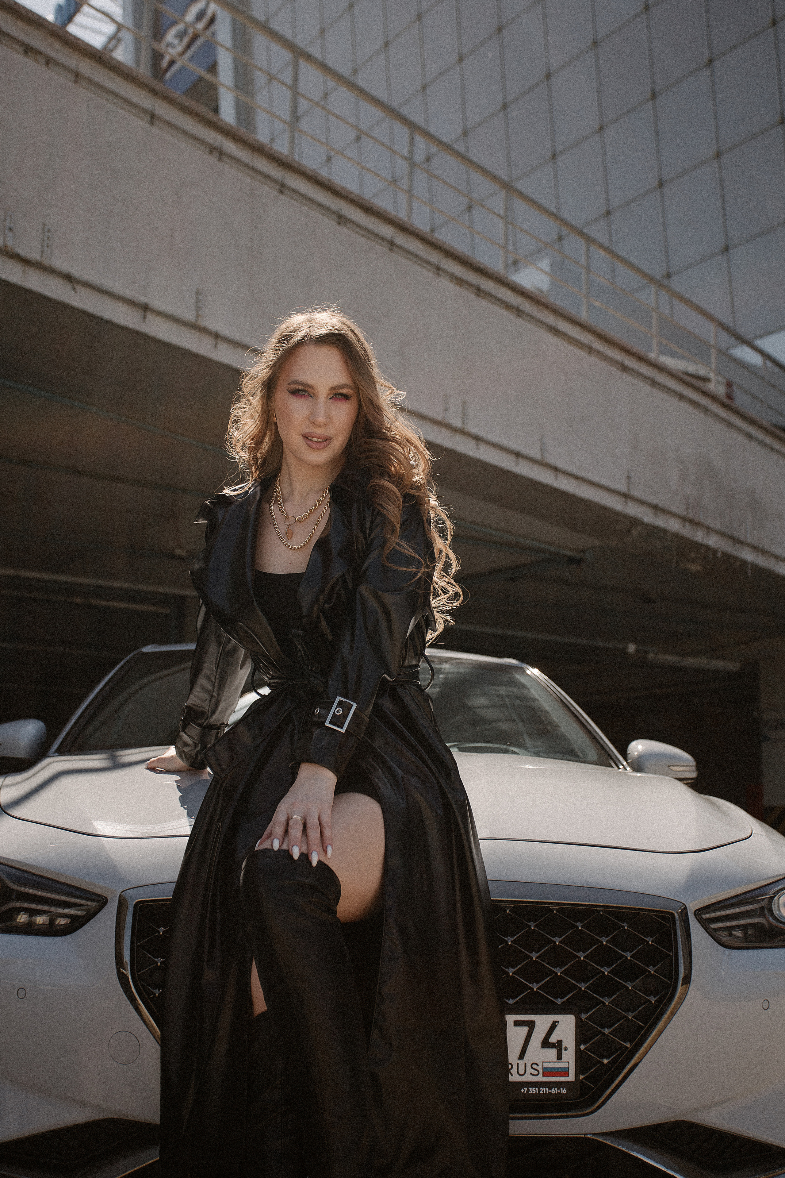 Индивидуальная фотосессия с машиной. Свадебный фотограф Челябинск Зиненко Виктория