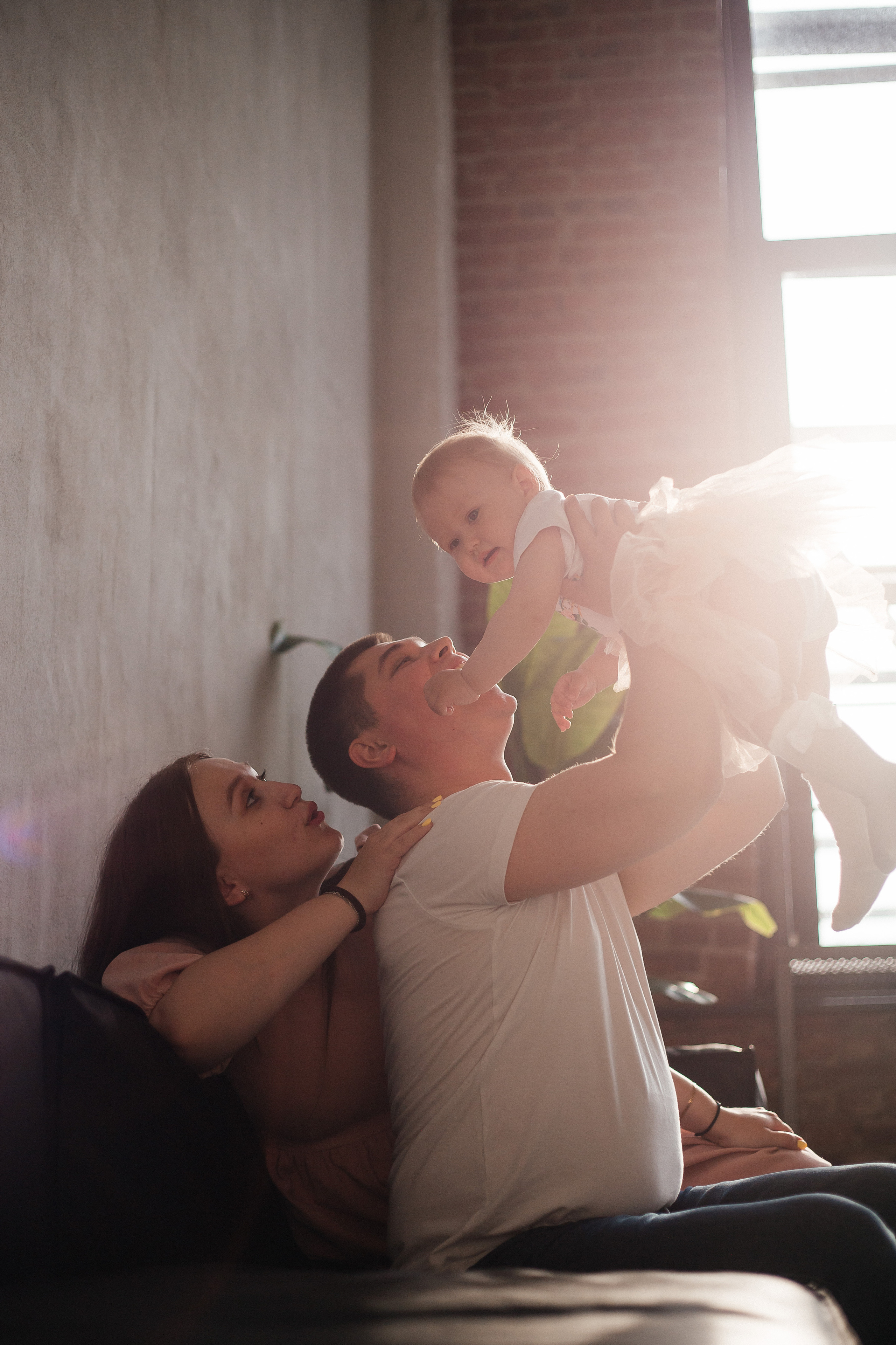 Фотосессия в честь годика Софии в фотостудии Челябинска. Свадебный фотограф Челябинск Зиненко Виктория