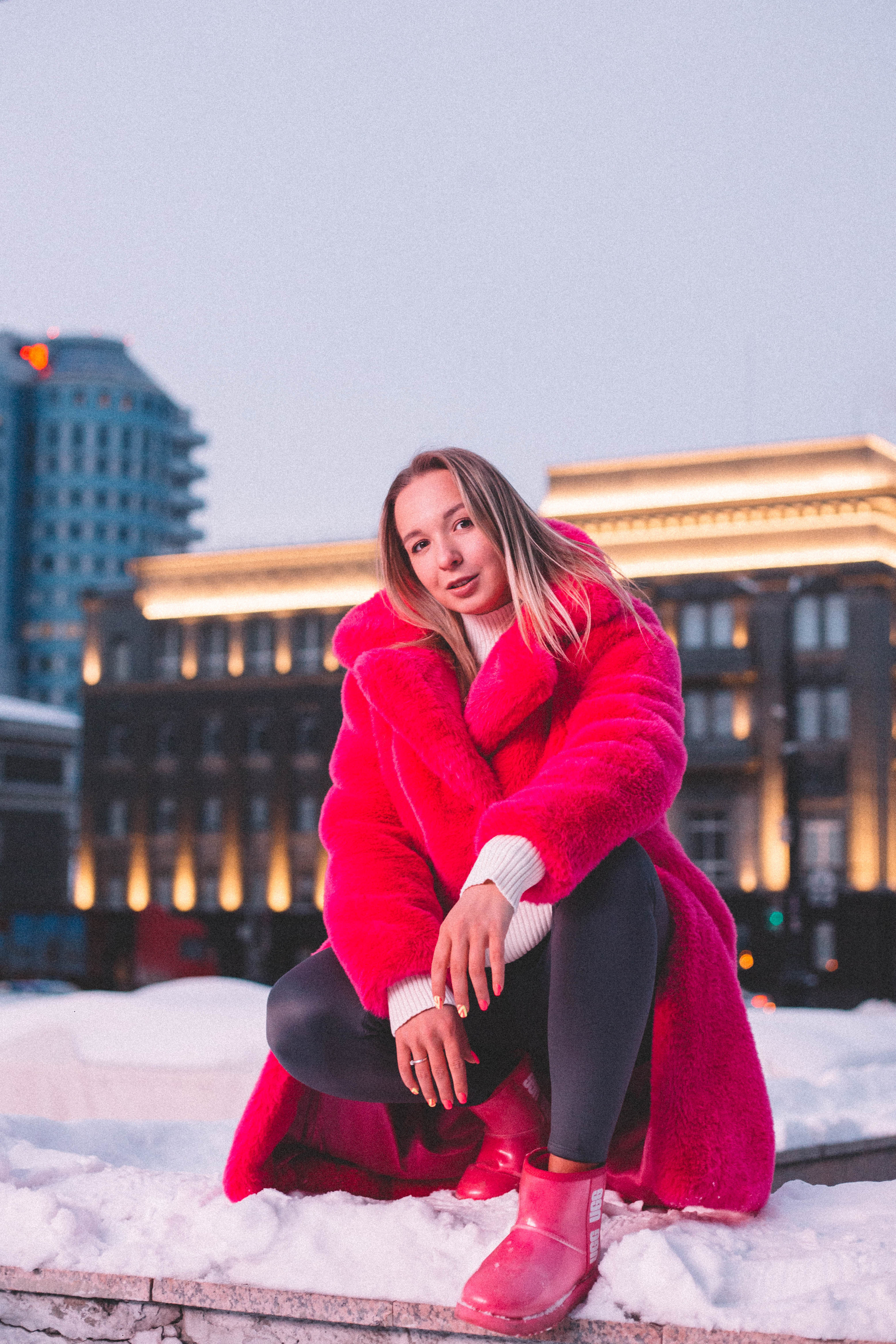 Зимняя прогулочная съемка. Свадебный фотограф Челябинск Зиненко Виктория